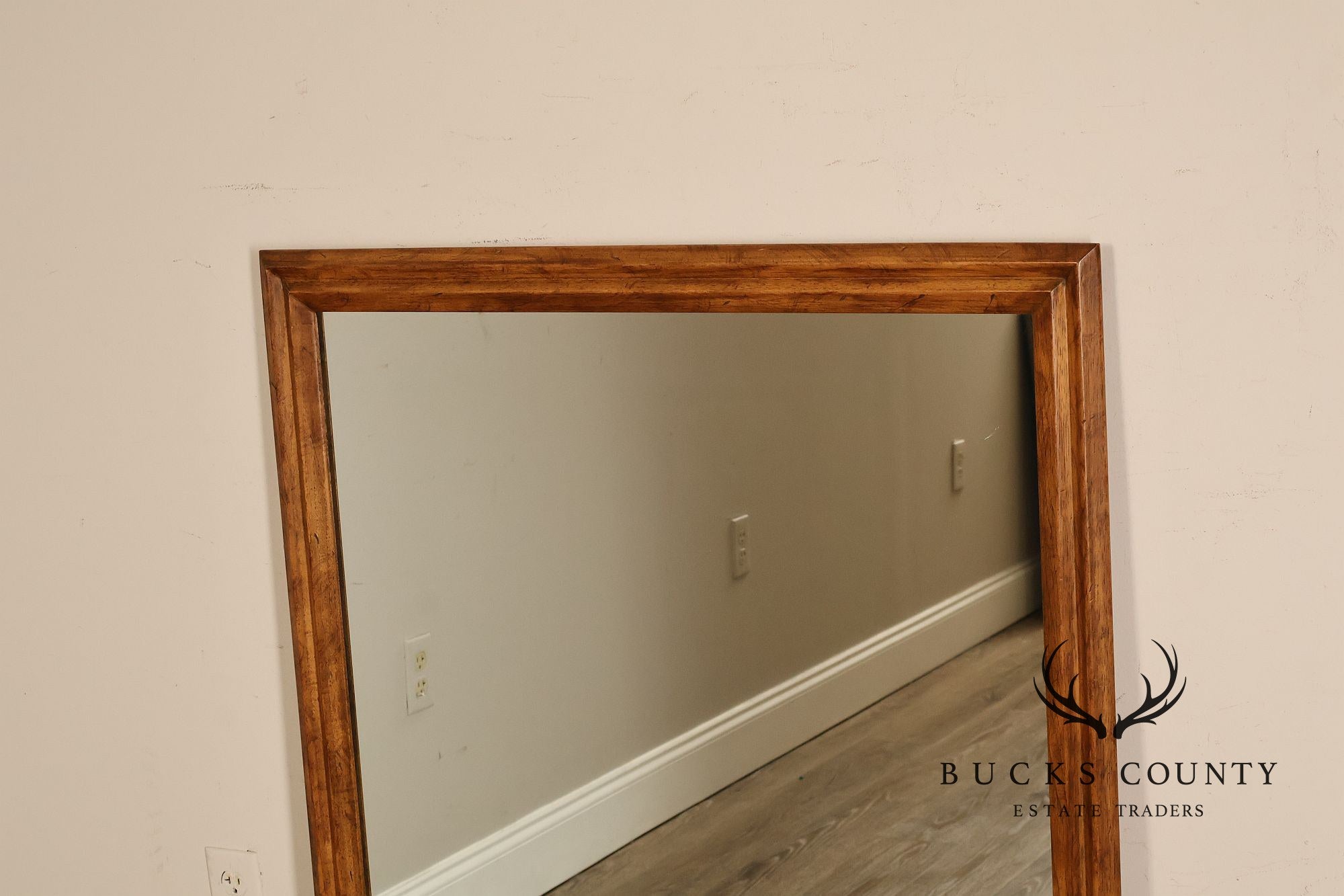 Drexel Heritage Vintage 'Woodbriar' Rectangular Wall Mirror