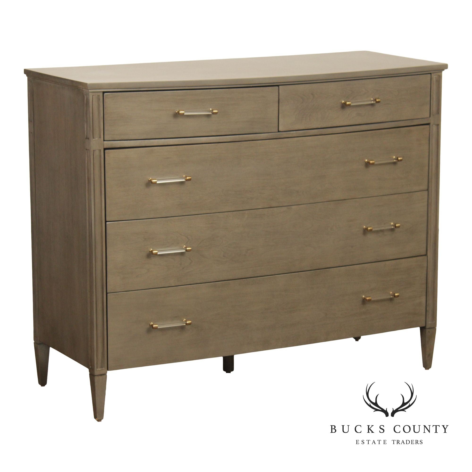 Stanley Furniture Mulholland Collection Gray Media Chest