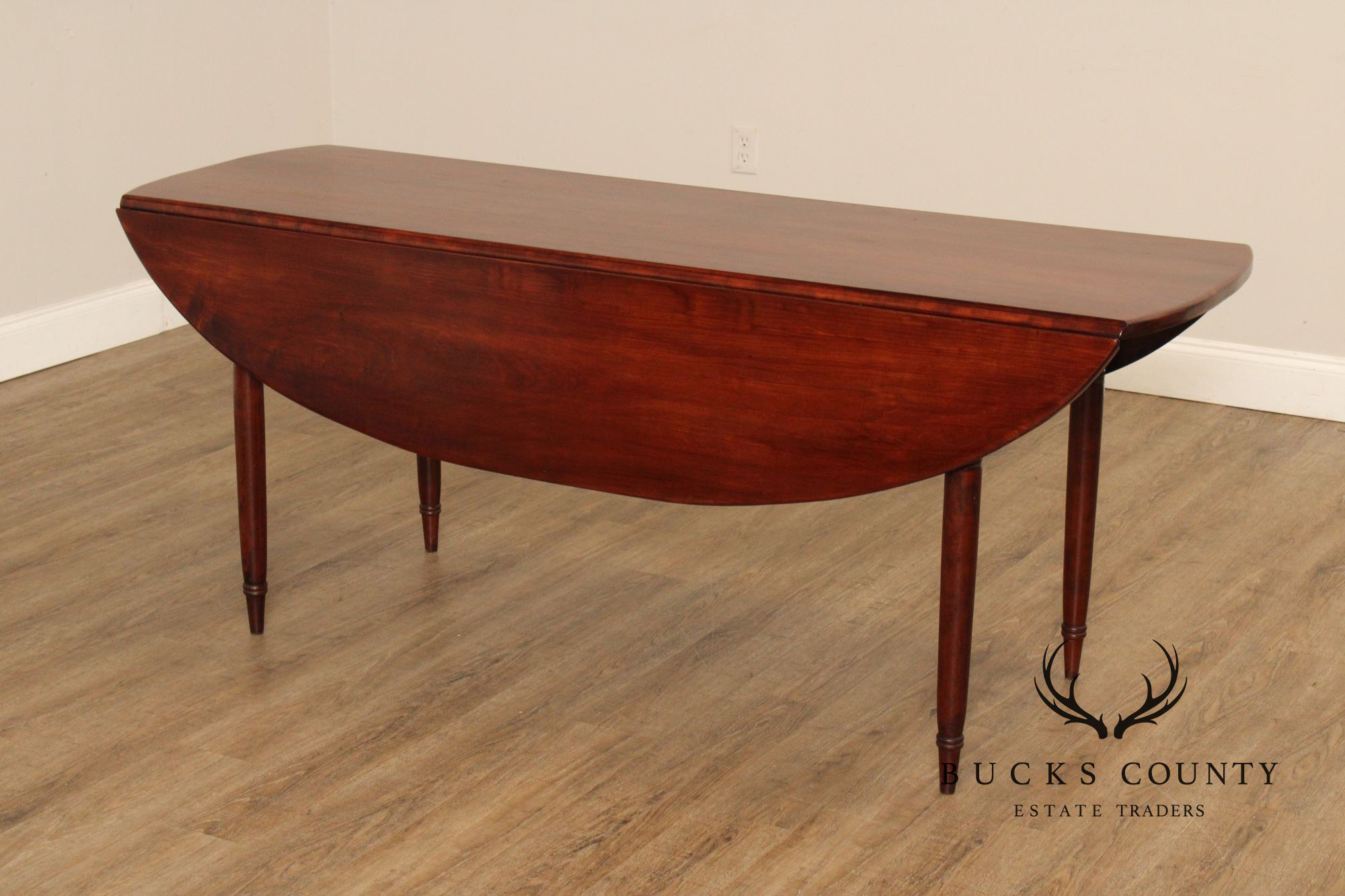 Benchmade Cherry Drop Leaf Harvest Dining Table