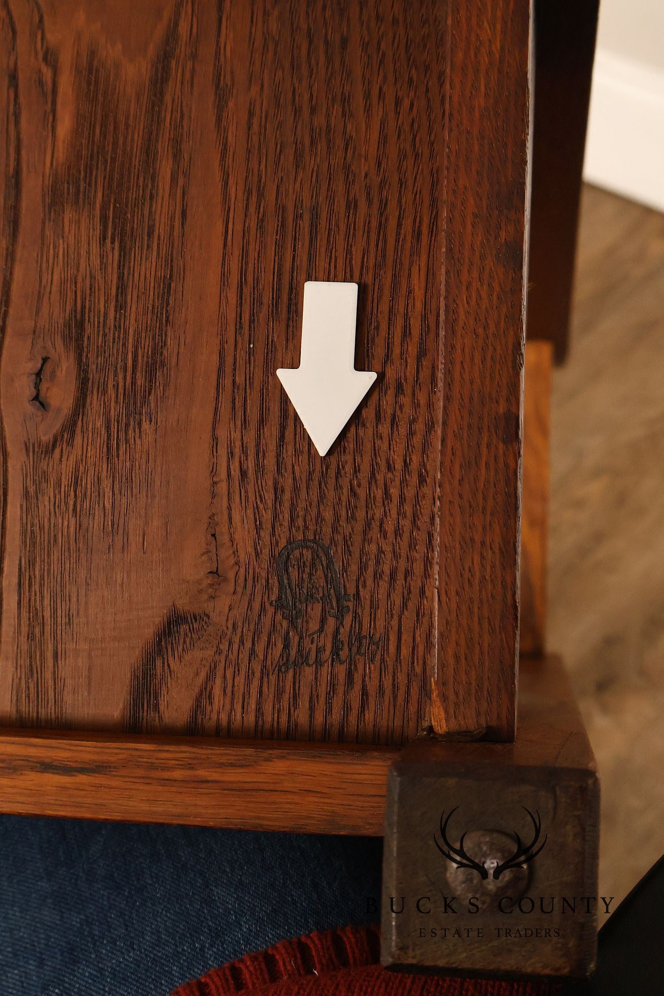 Gustav Stickley Arts And Crafts Oak Umbrella Stand model #54
