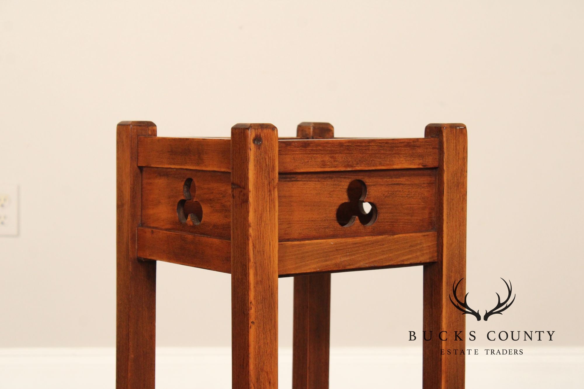Antique Arts and Crafts Plant Stand