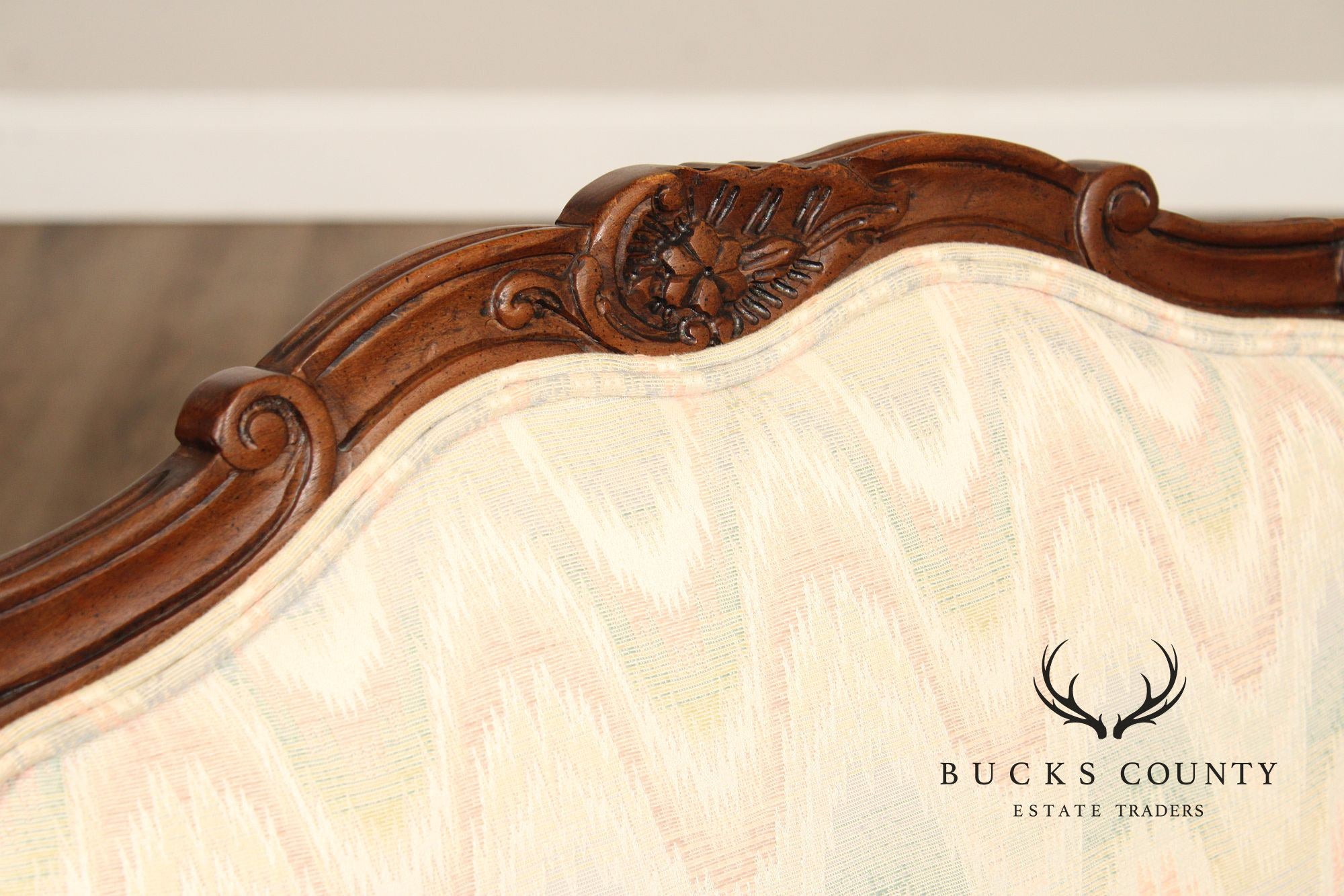 French Louis XV Style Fauteuil Armchair