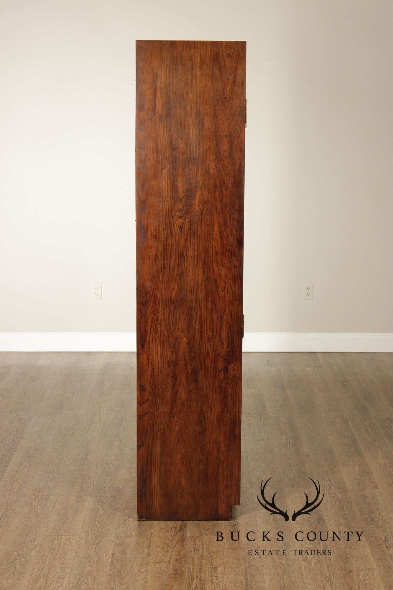 Henredon 'Scene One' Campaign Style Bedroom Armoire Cabinet