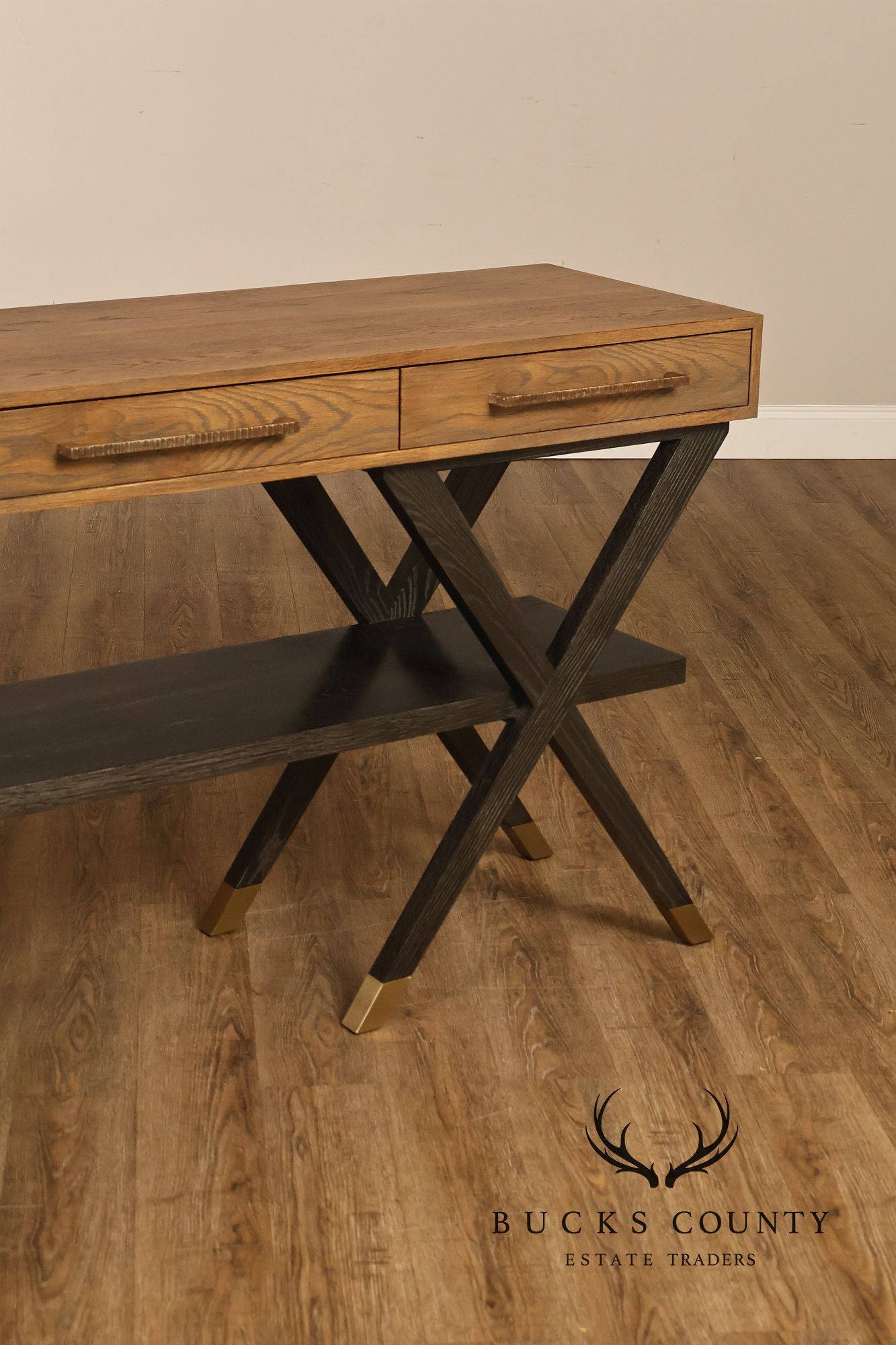 Hickory White Modern Console Table