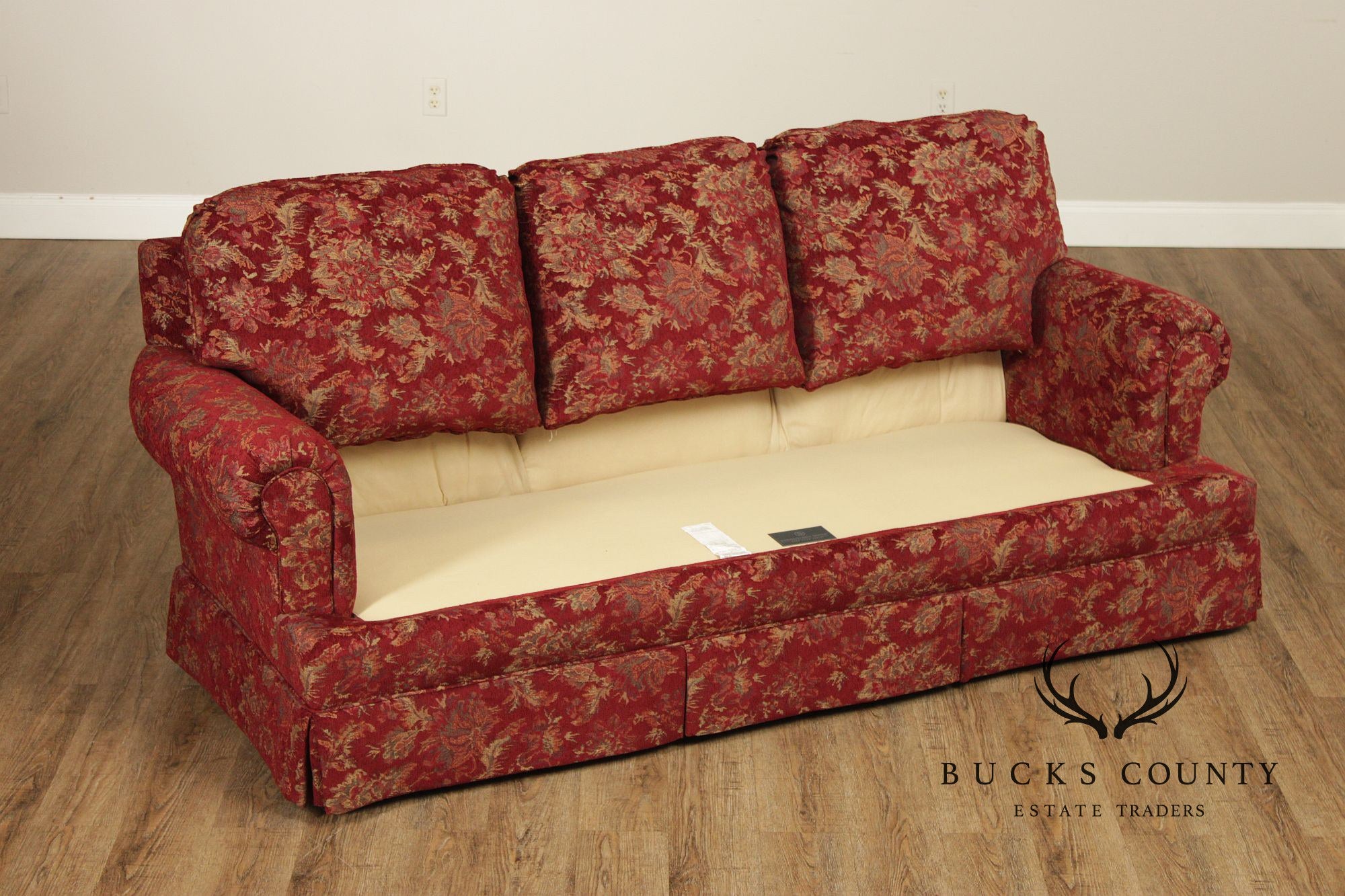 Pennsylvania House Three-Seat Floral Sofa