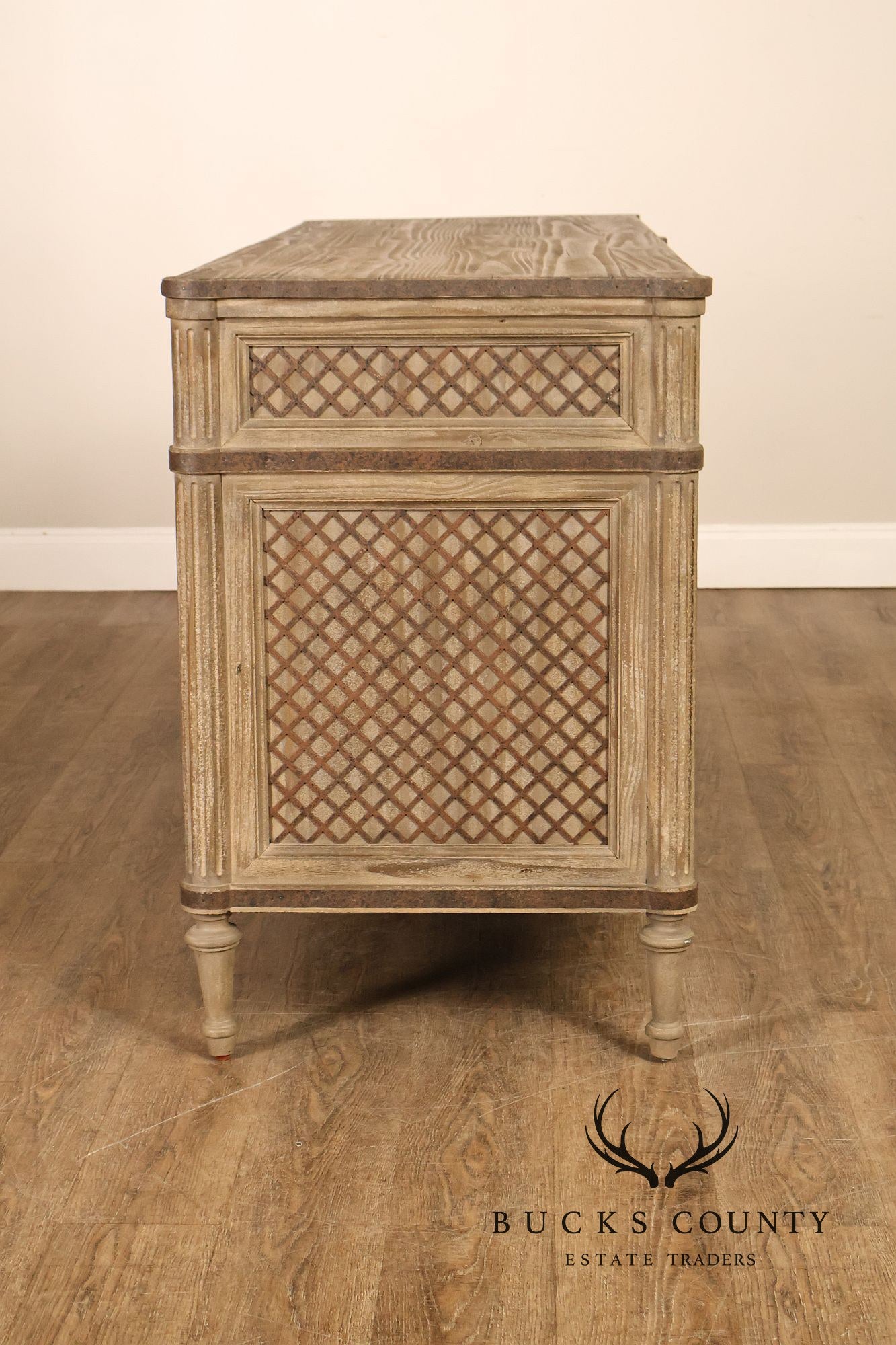 Restoration Hardware Treillage Collection Louis XVI Style  Latticework Double Dresser