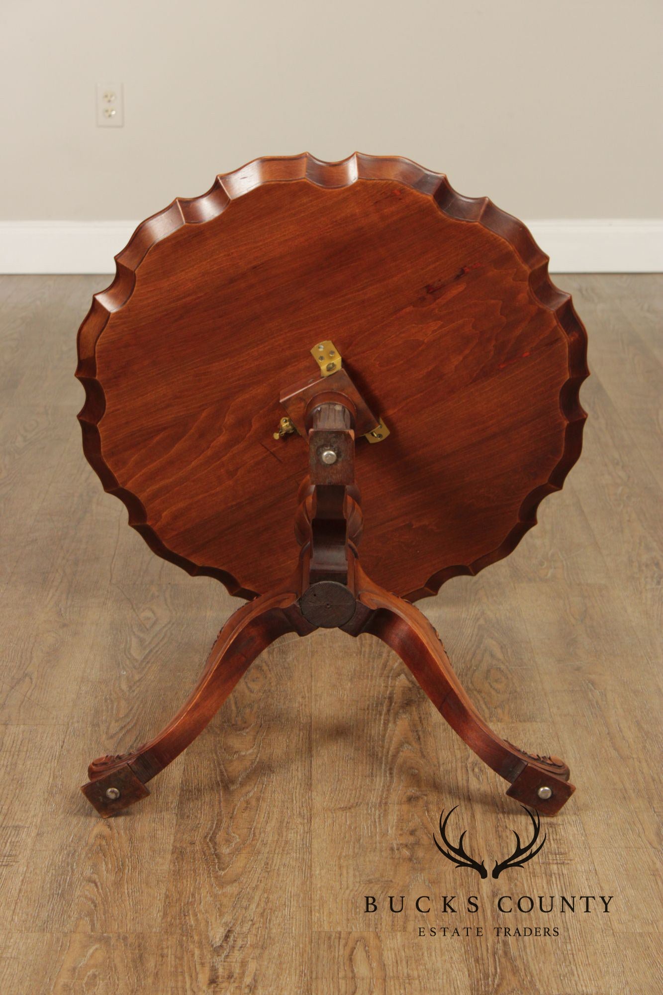 Georgian Style Mahogany Tilt Top Table