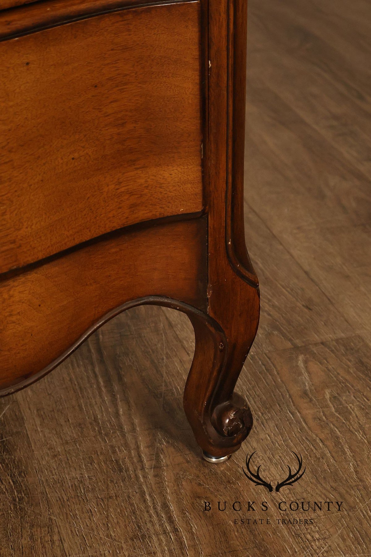 Vintage French Provincial Louis XV Style Highboy Chest Of Drawers