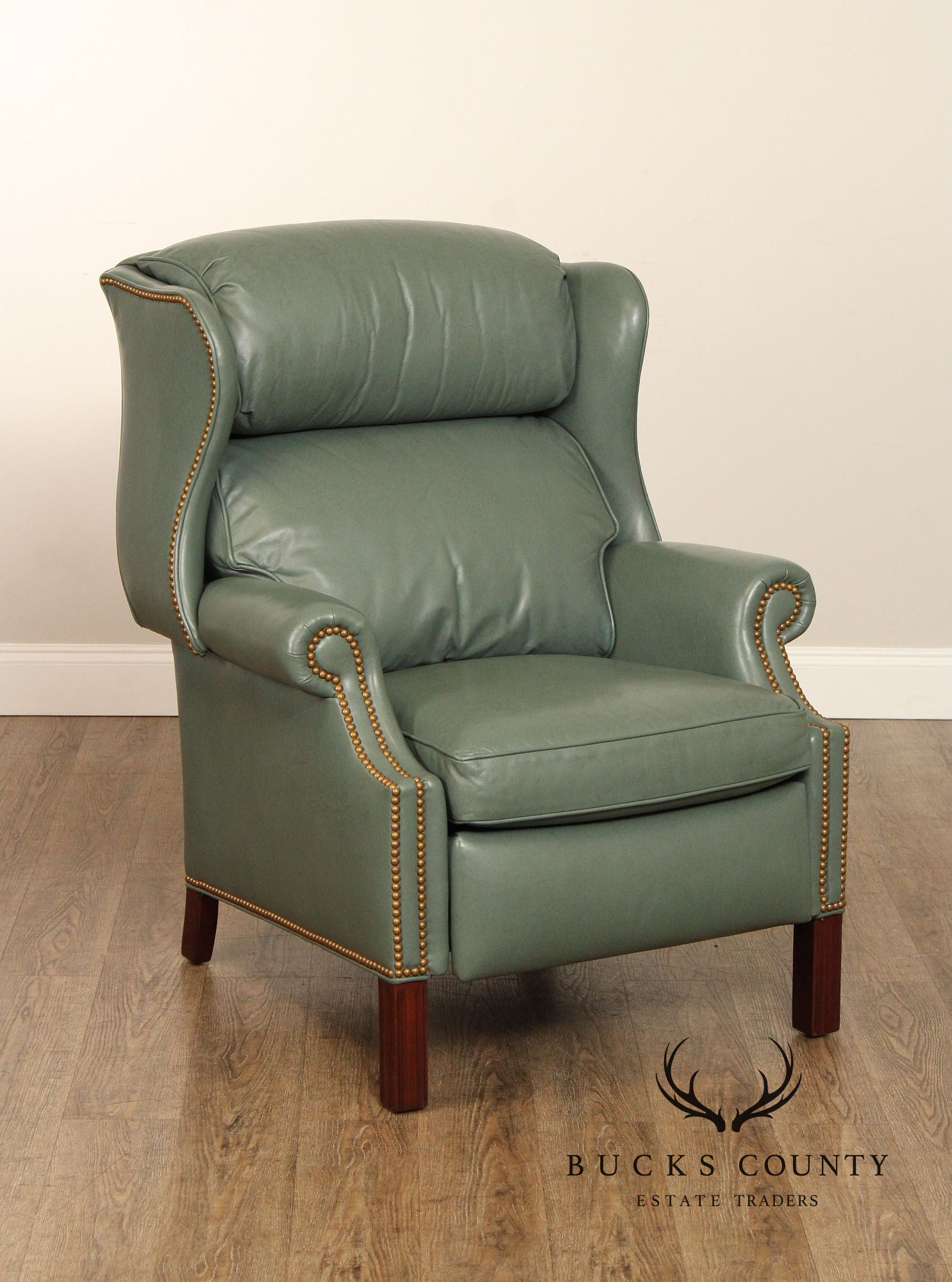 Hancock & Moore 'Royal High-Leg' Leather Recliner