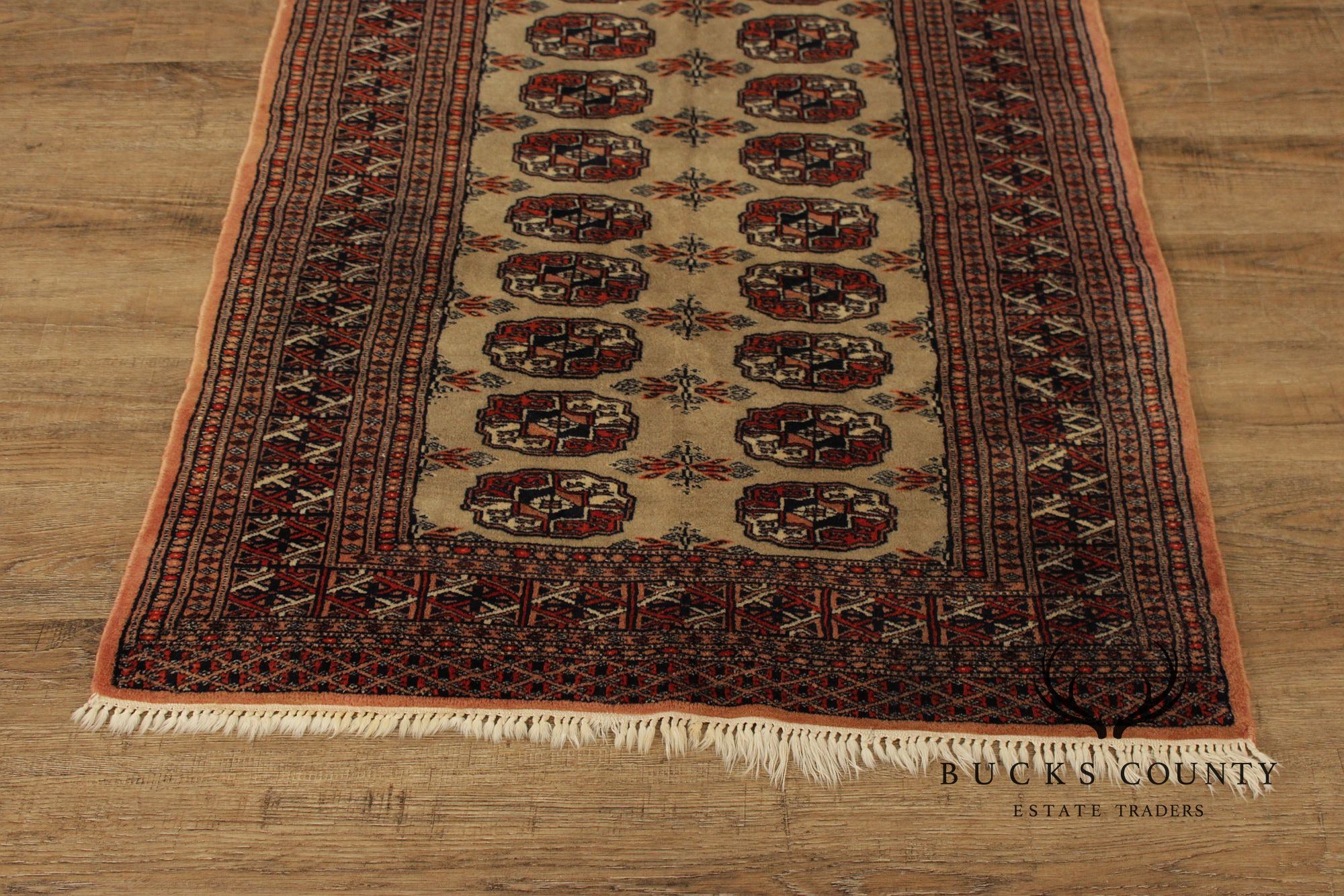 Pakistani Bokhara Wool Area Rug