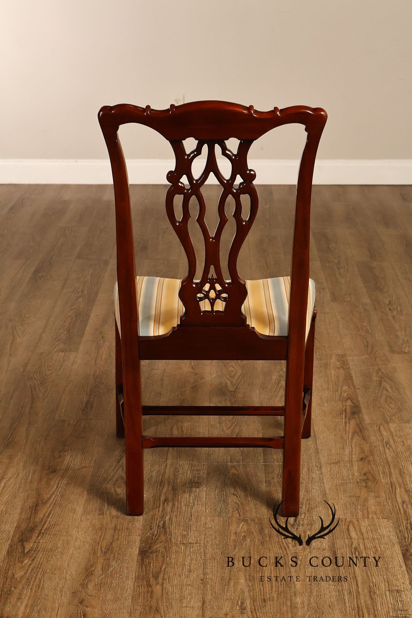 Chippendale Style Set of Eight Mahogany Dining Chairs