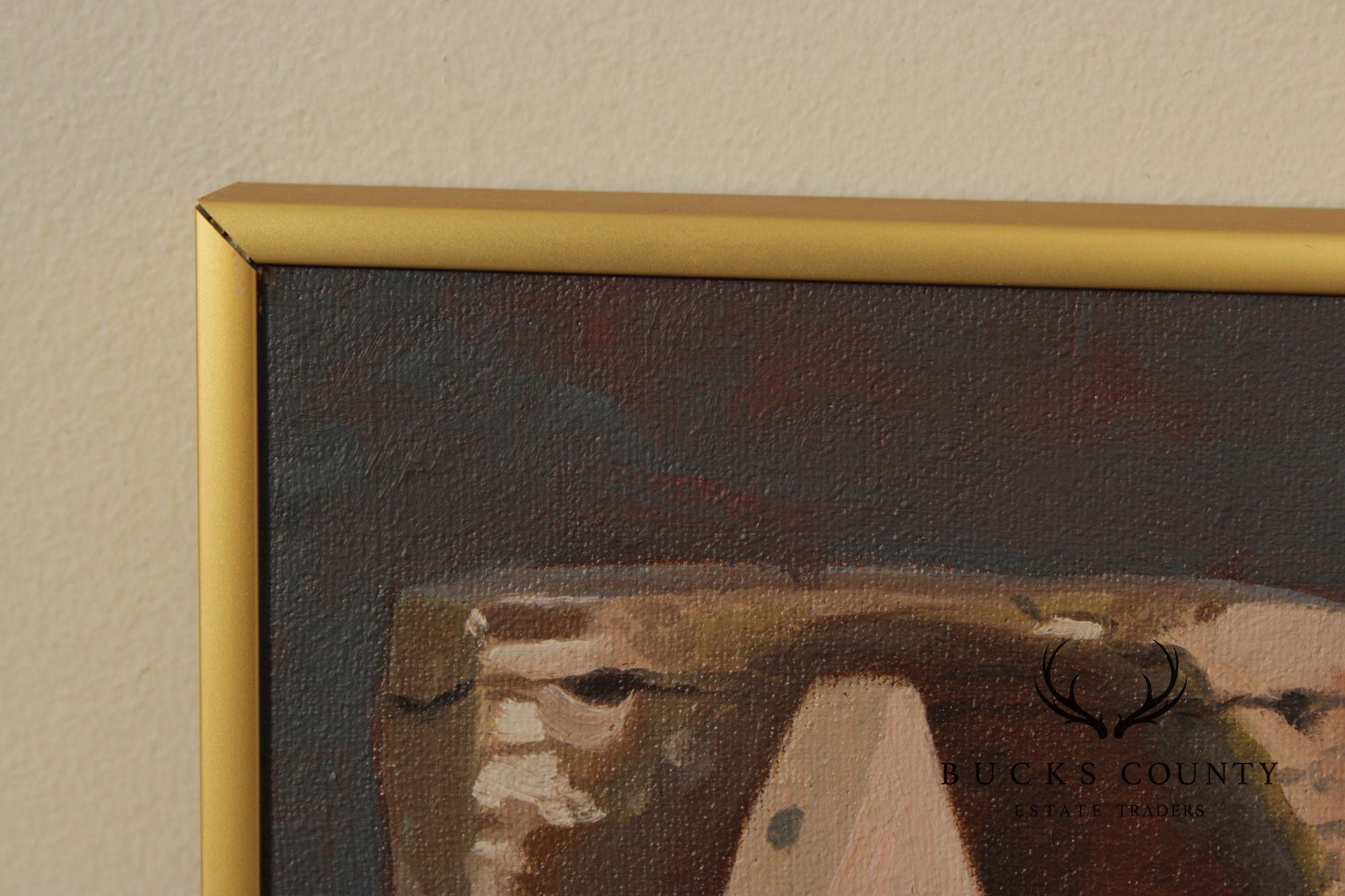 Dante Celia Surrealist Still-Life Oil Painting