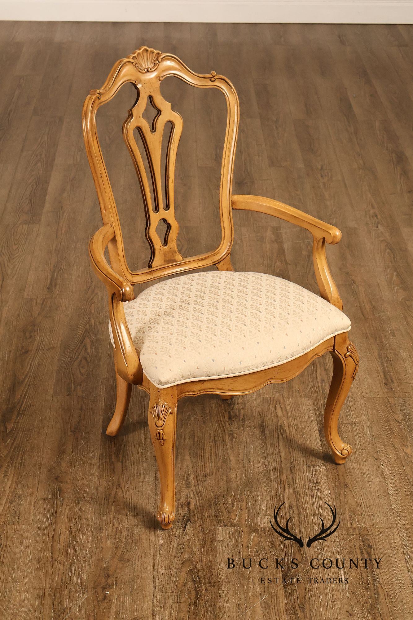 Century Furniture Set Of 12 Louis XV Style Dining Chairs, 2 Arm And 10 Side