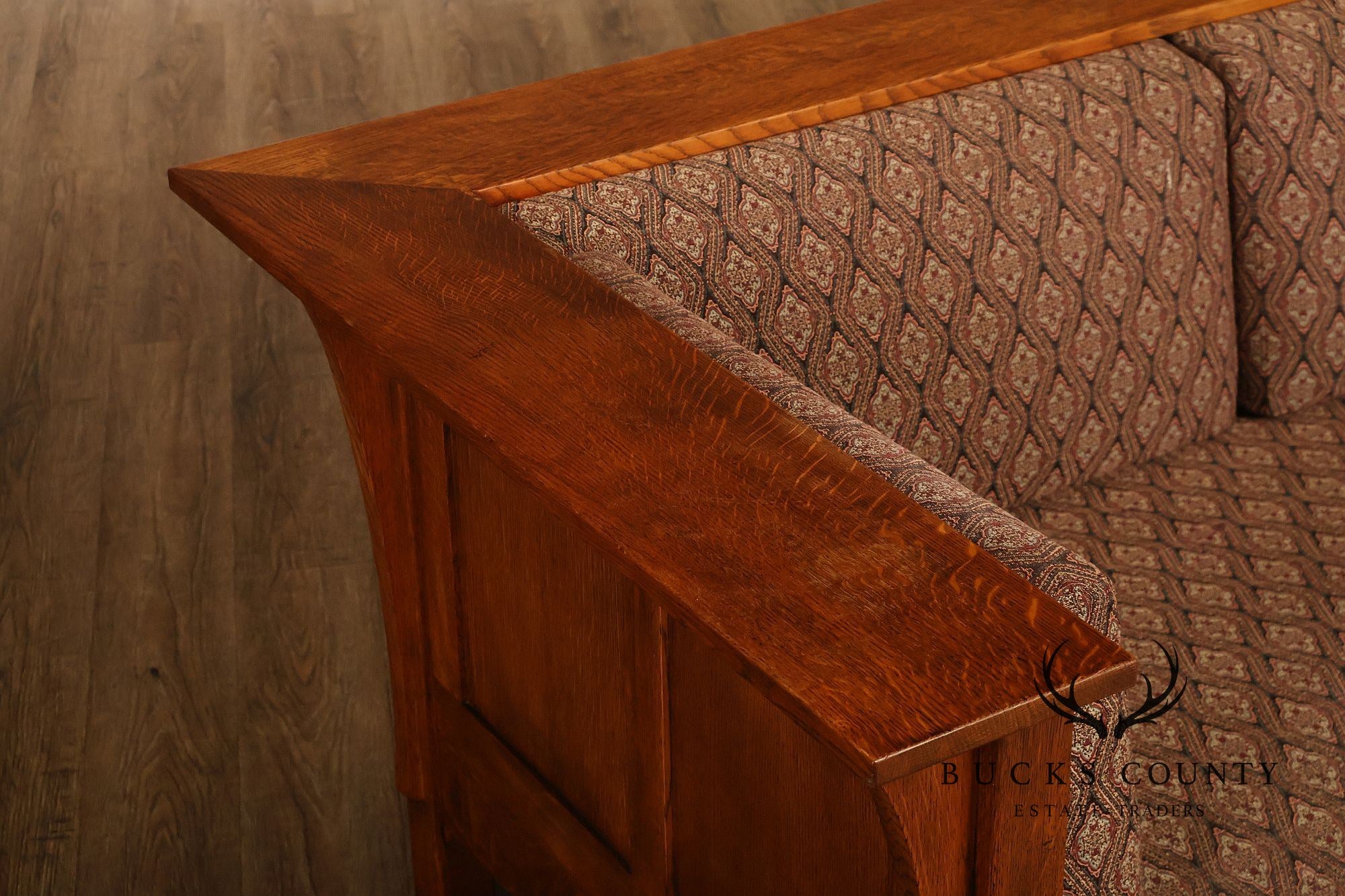 Stickley Mission Collection Oak Prairie Loveseat