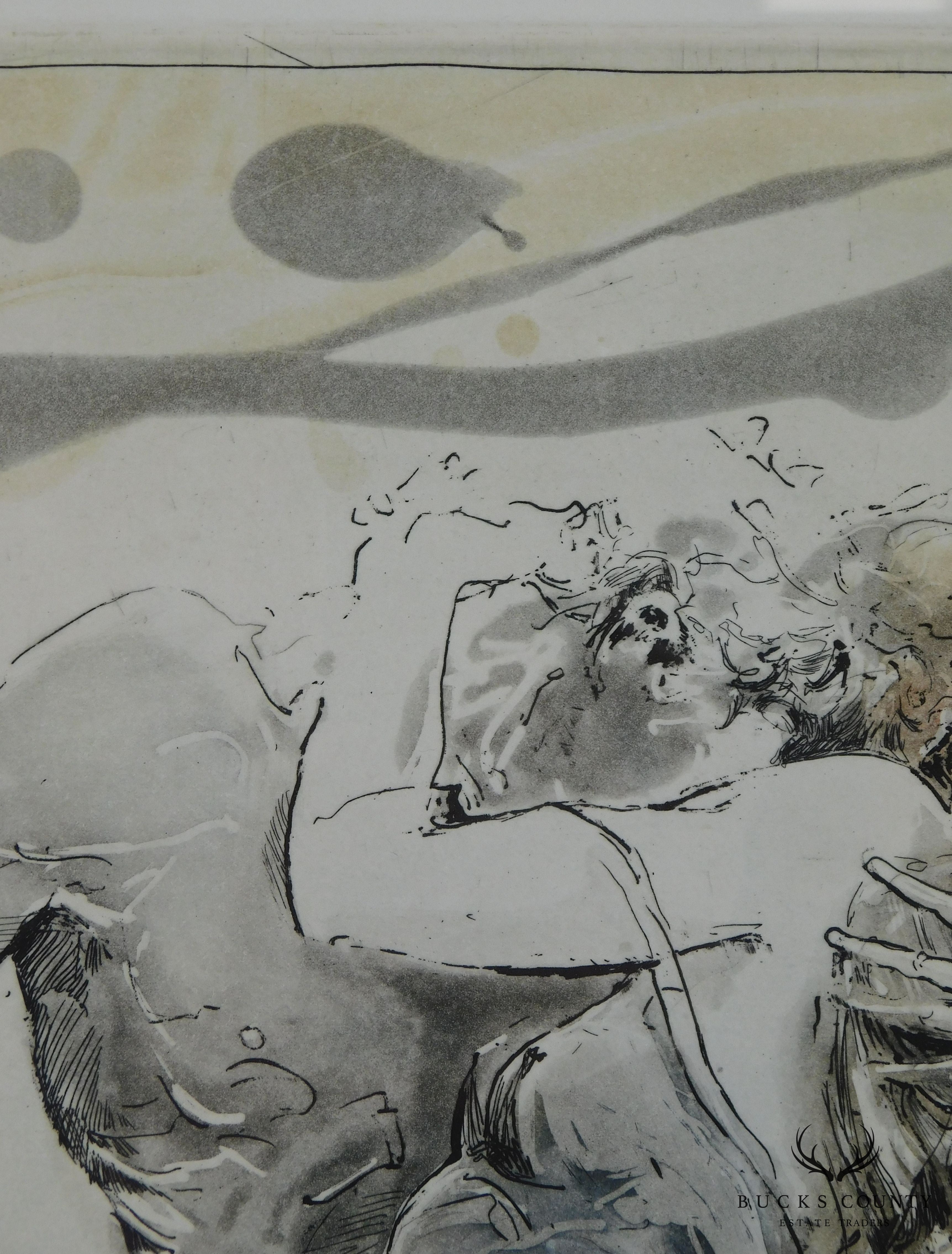 Leidensdratt Water Color 'Women-Man'