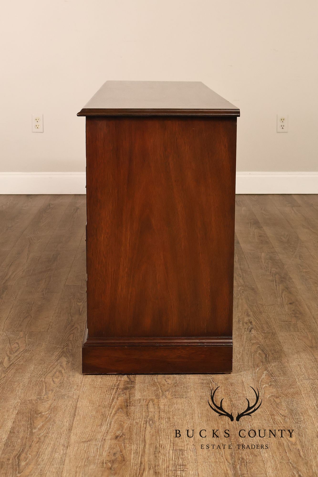 Kittinger Georgian Style Mahogany Office Credenza