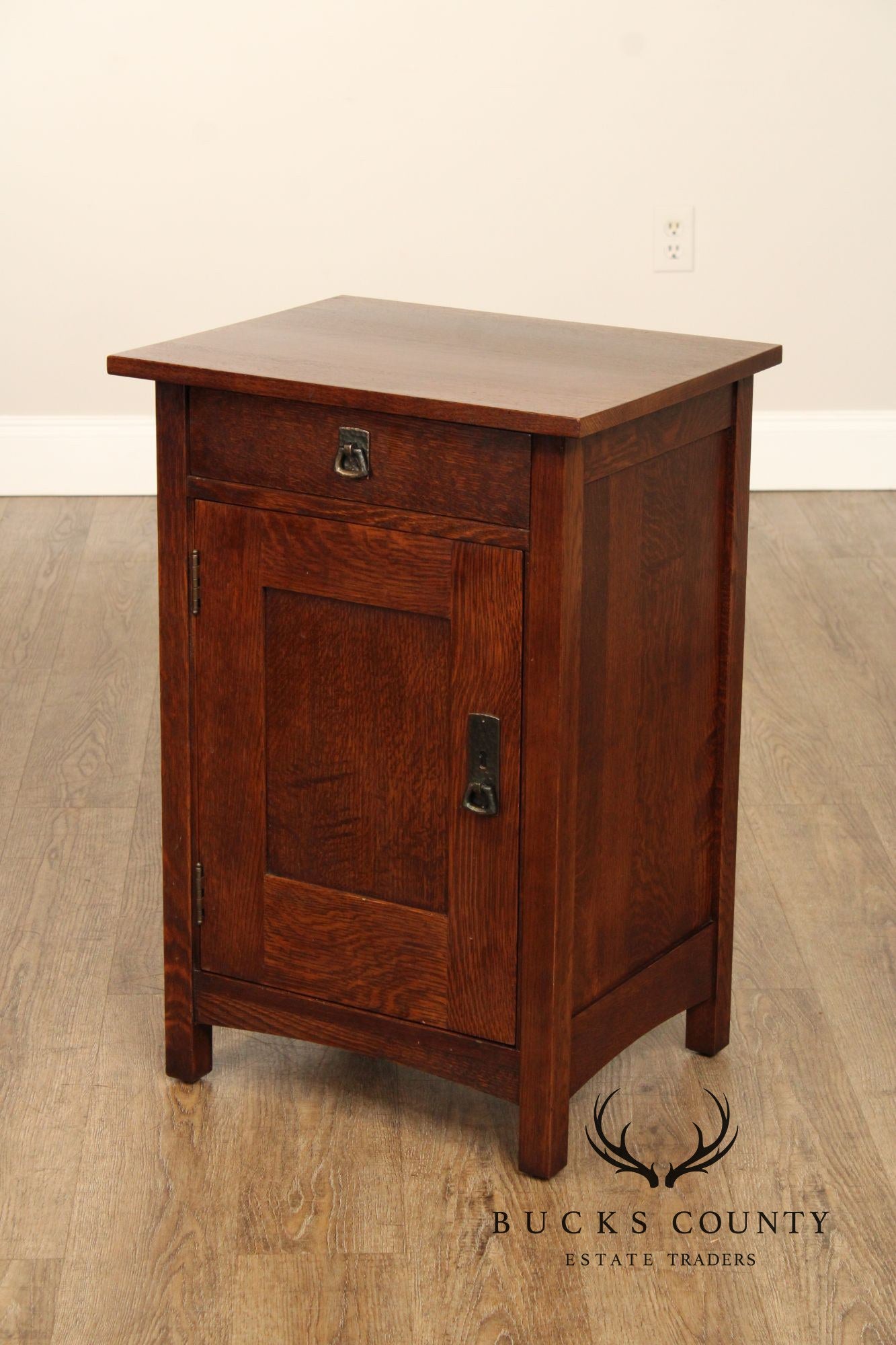 Stickley Mission Collection Oak Cabinet Nightstand