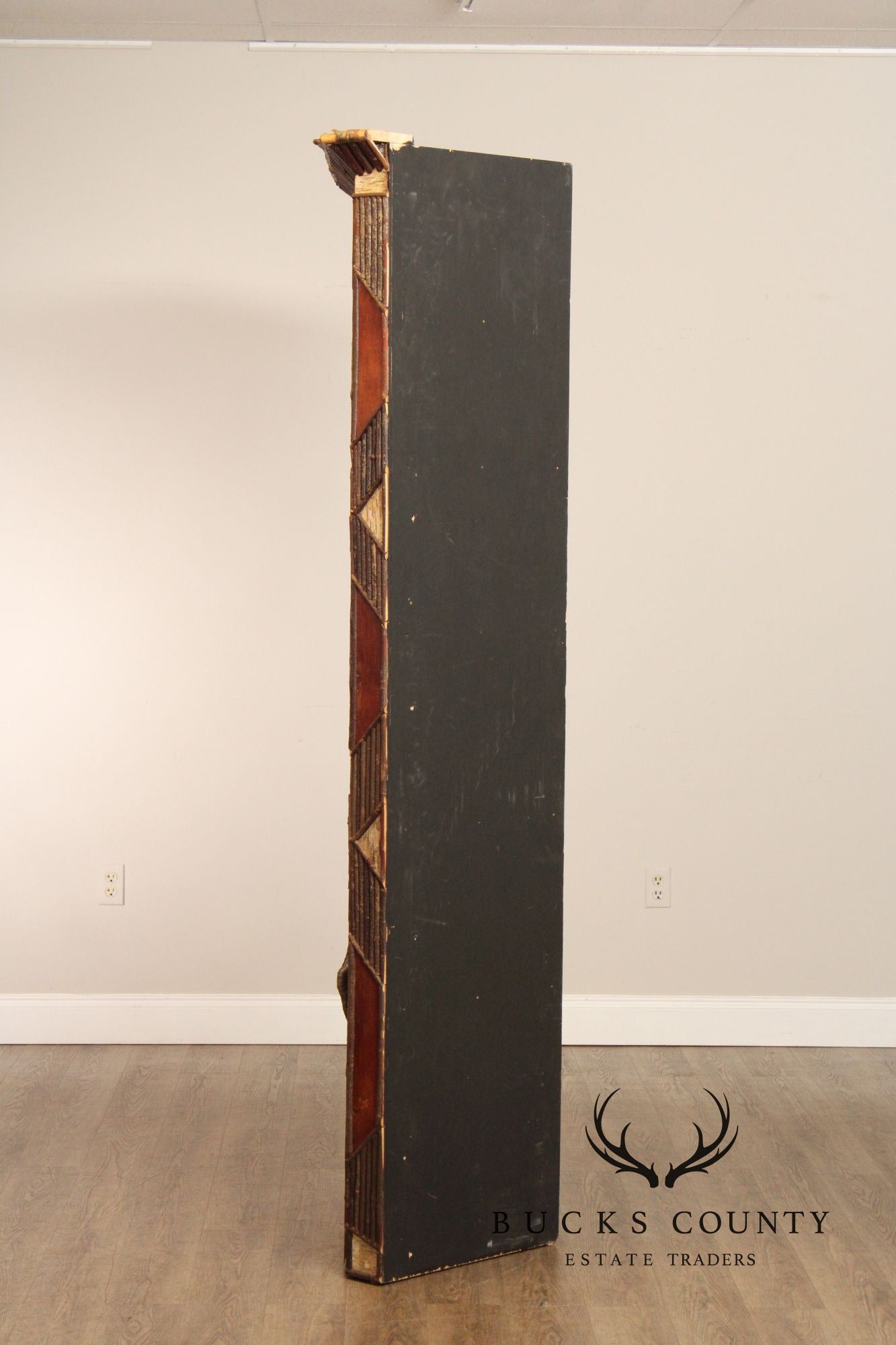 Phil Kellogg Adirondack Style Corner Cabinet