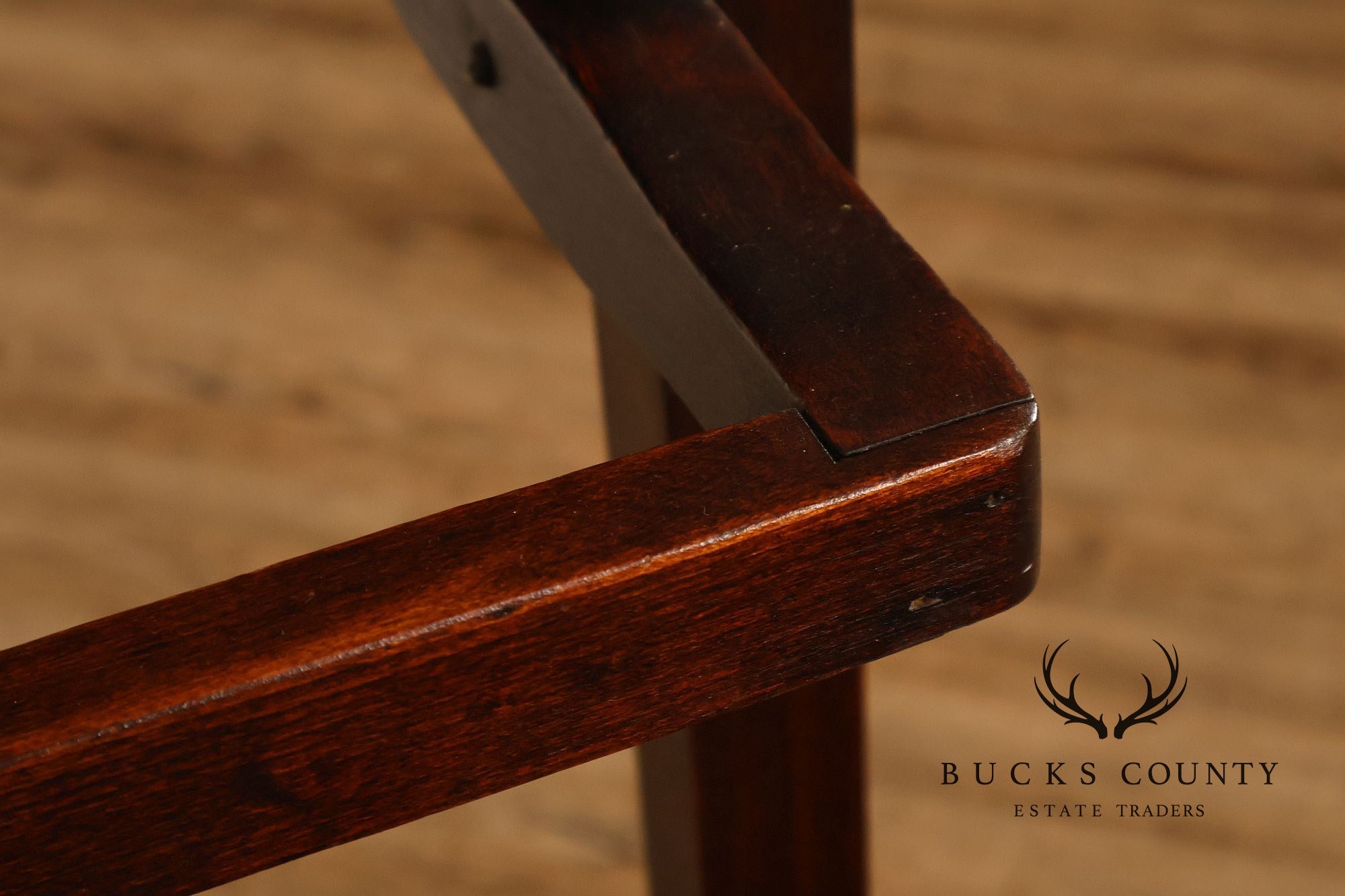 Antique Mission Style Double Sided Coat Rack