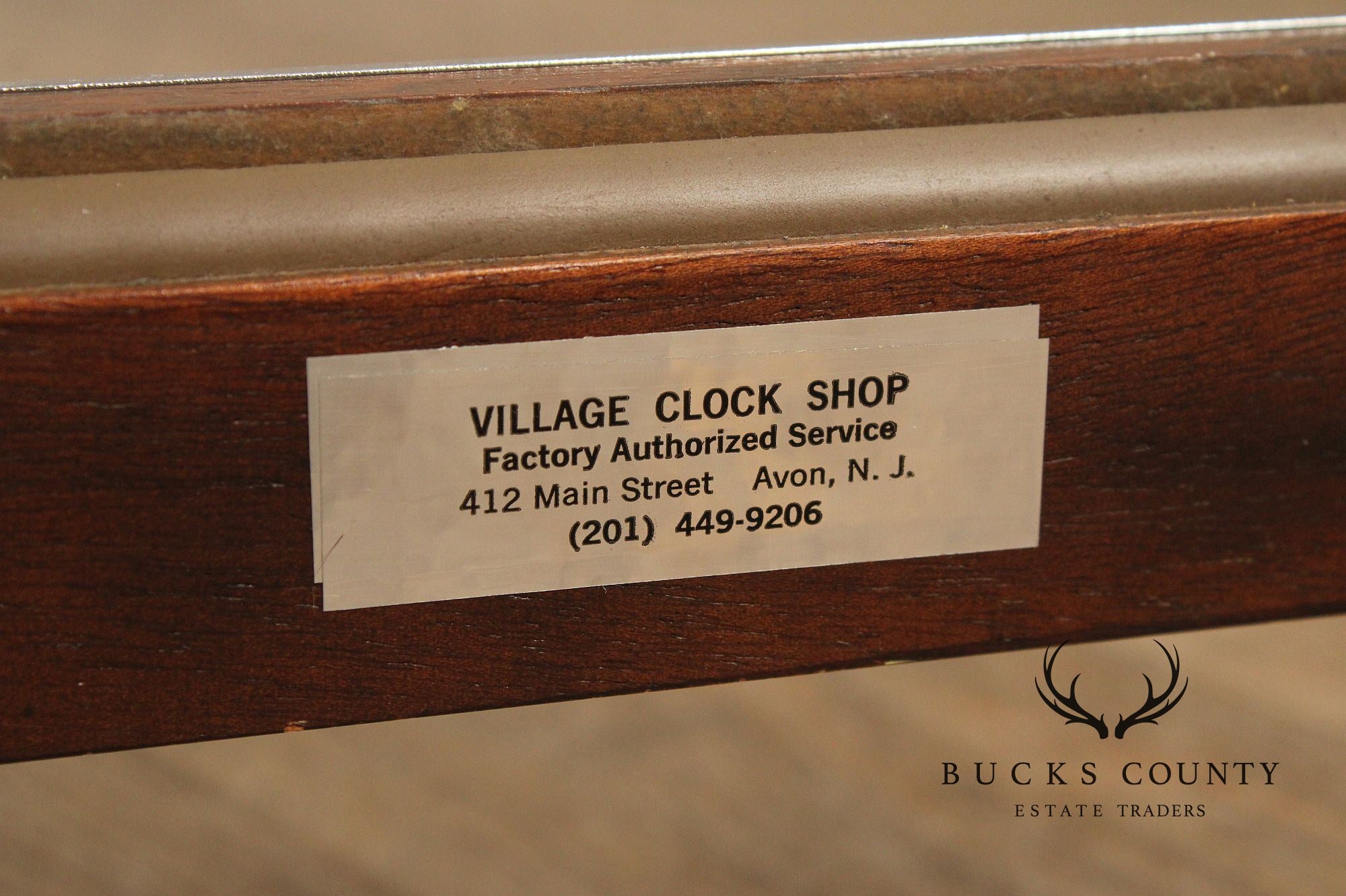 Ridgeway 1970's Modern Rosewood Grandfather Clock