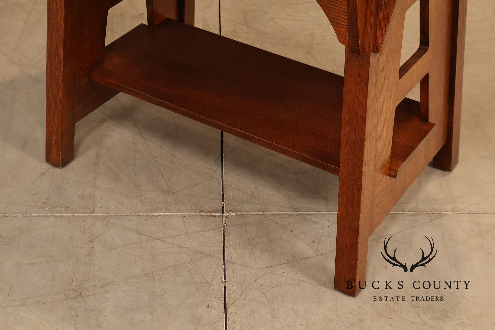 Stickley Mission Collection Oak Limbert Library Table