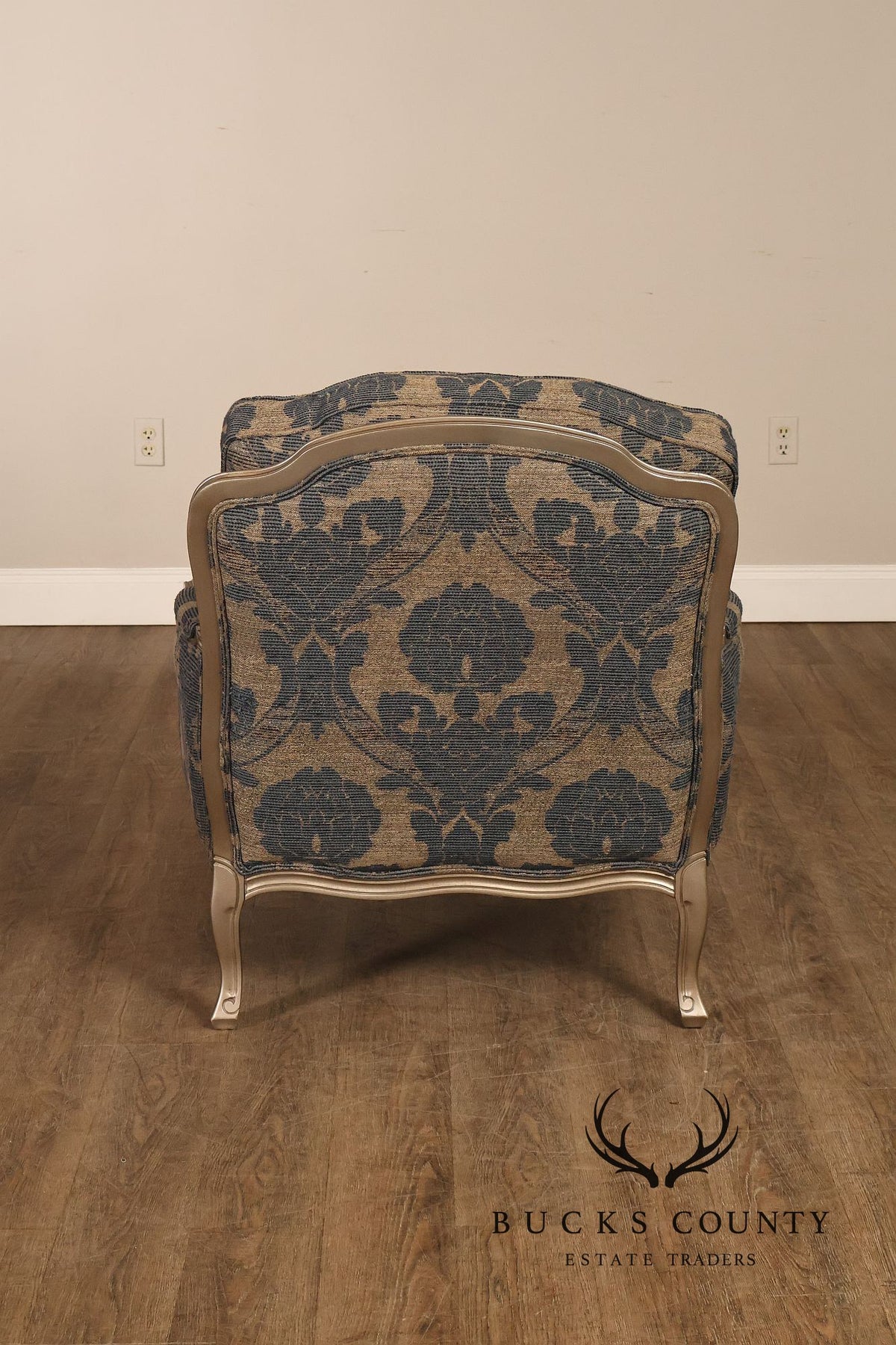 Ethan Allen French Louis XV Style Pair of 'Versailles' Armchairs