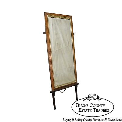 Antique Early 19th Century Louis XV Easel Floor Mirror