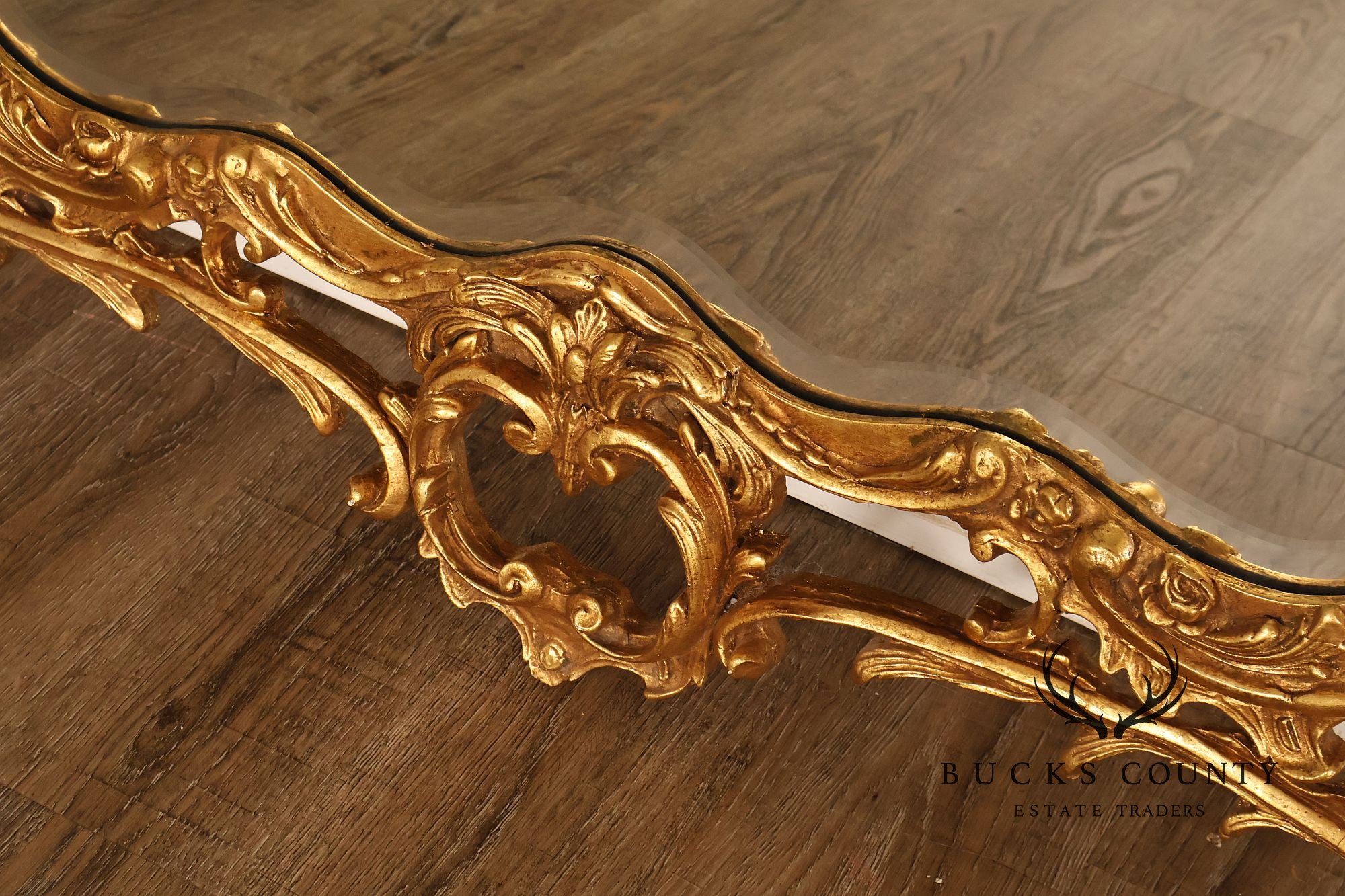Friedman Brothers Large Giltwood Wall Mirror