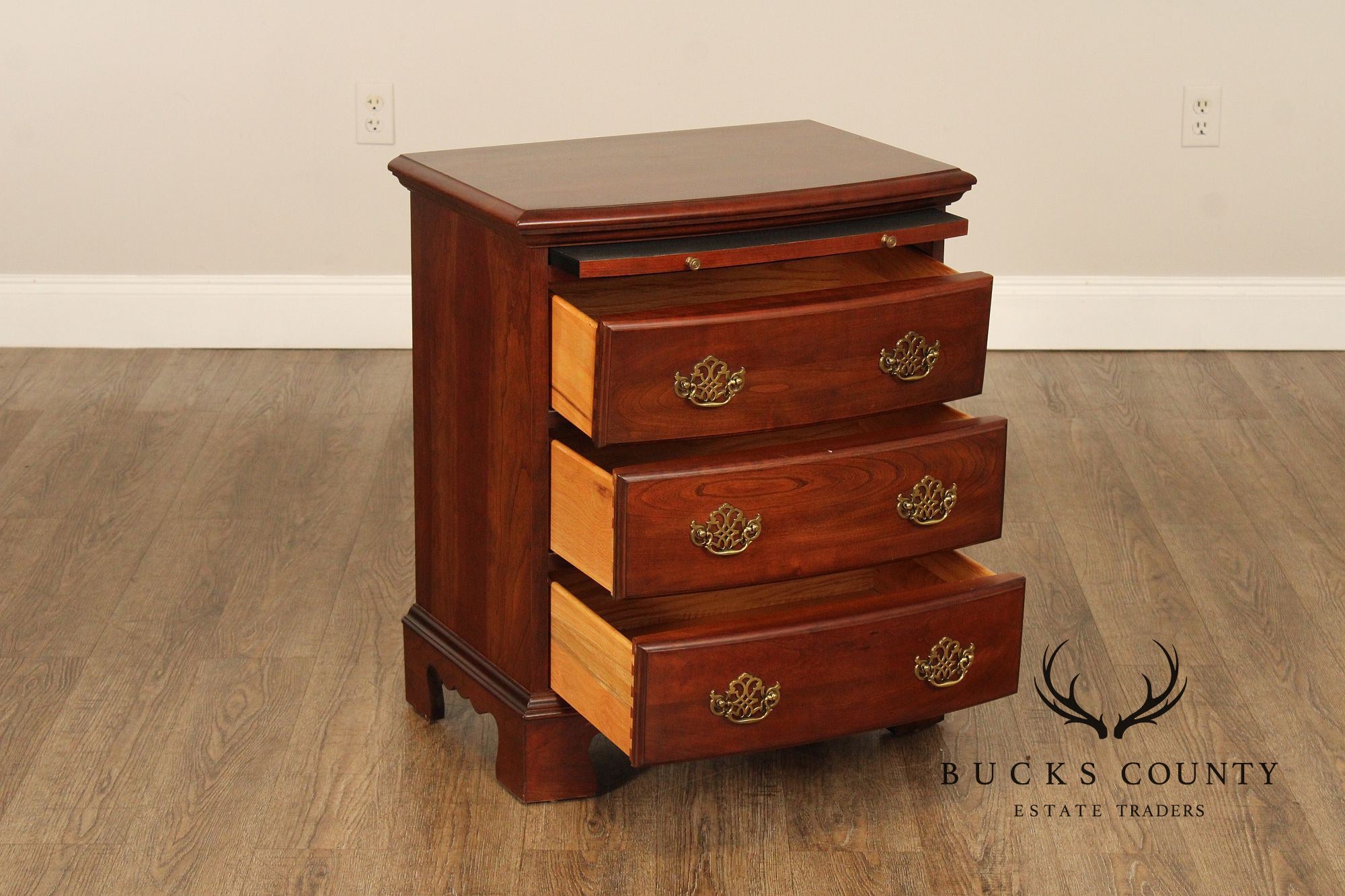 Pennsylvania House Georgian Style Cherry Nightstand