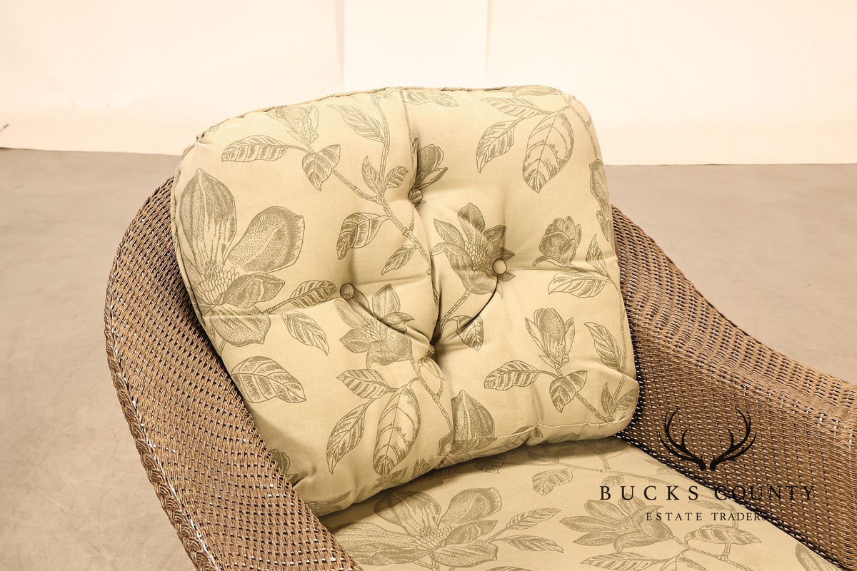 Lloyd Flanders Reflections All-Weather Lloyd Loom Wicker Porch Rocking Chair