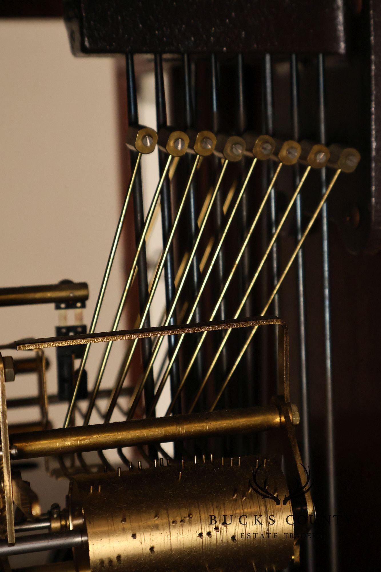 Sligh Mahogany Inlaid Grandfather Clock