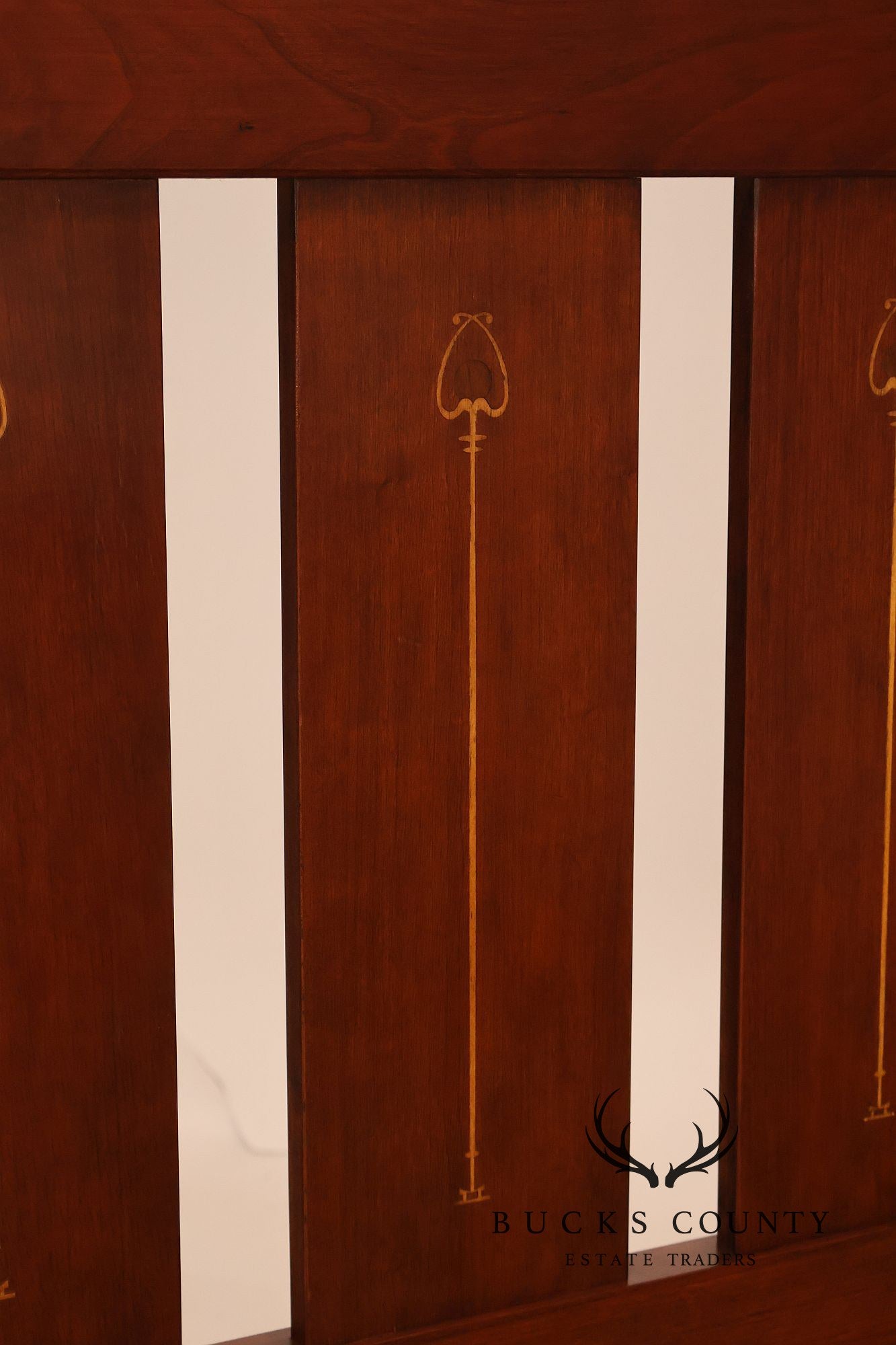 Stickley Harvey Ellis Inlaid Cherry Queen Bed