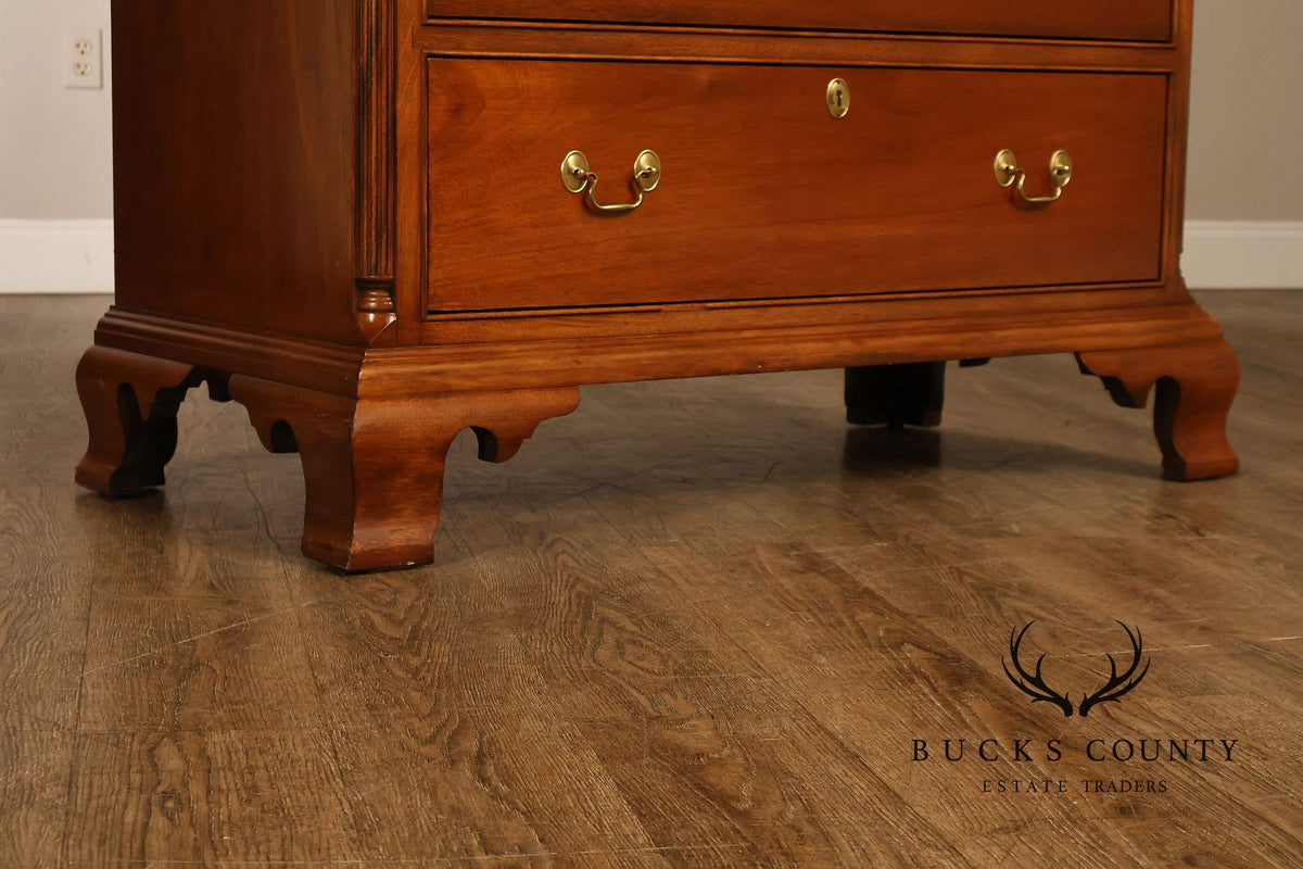 Stickley Chippendale Style Cherry High Chest