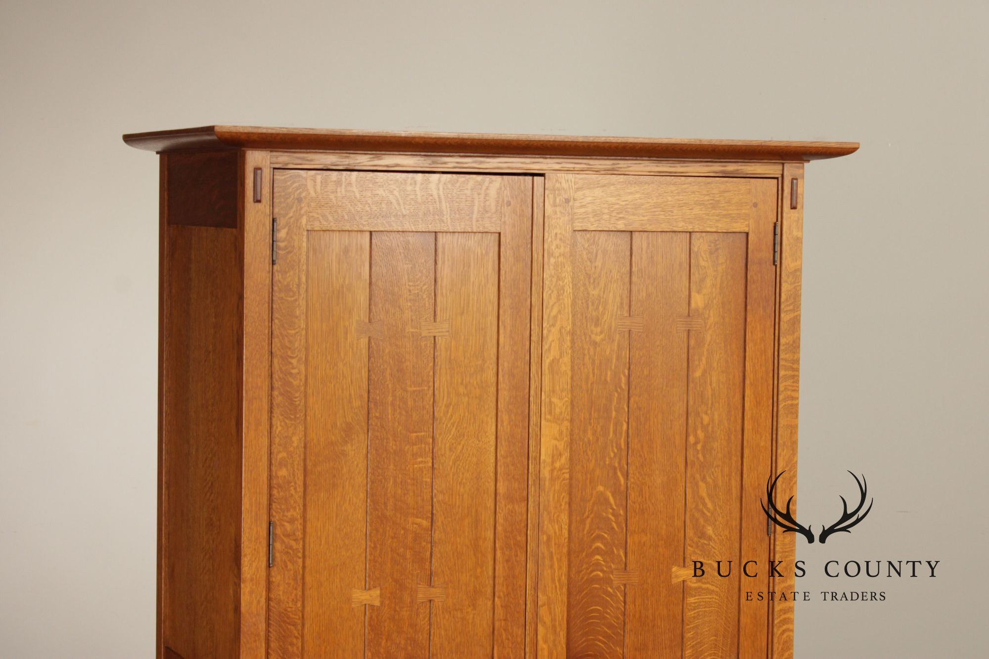 Stickley Mission Collection Oak Wardrobe Armoire