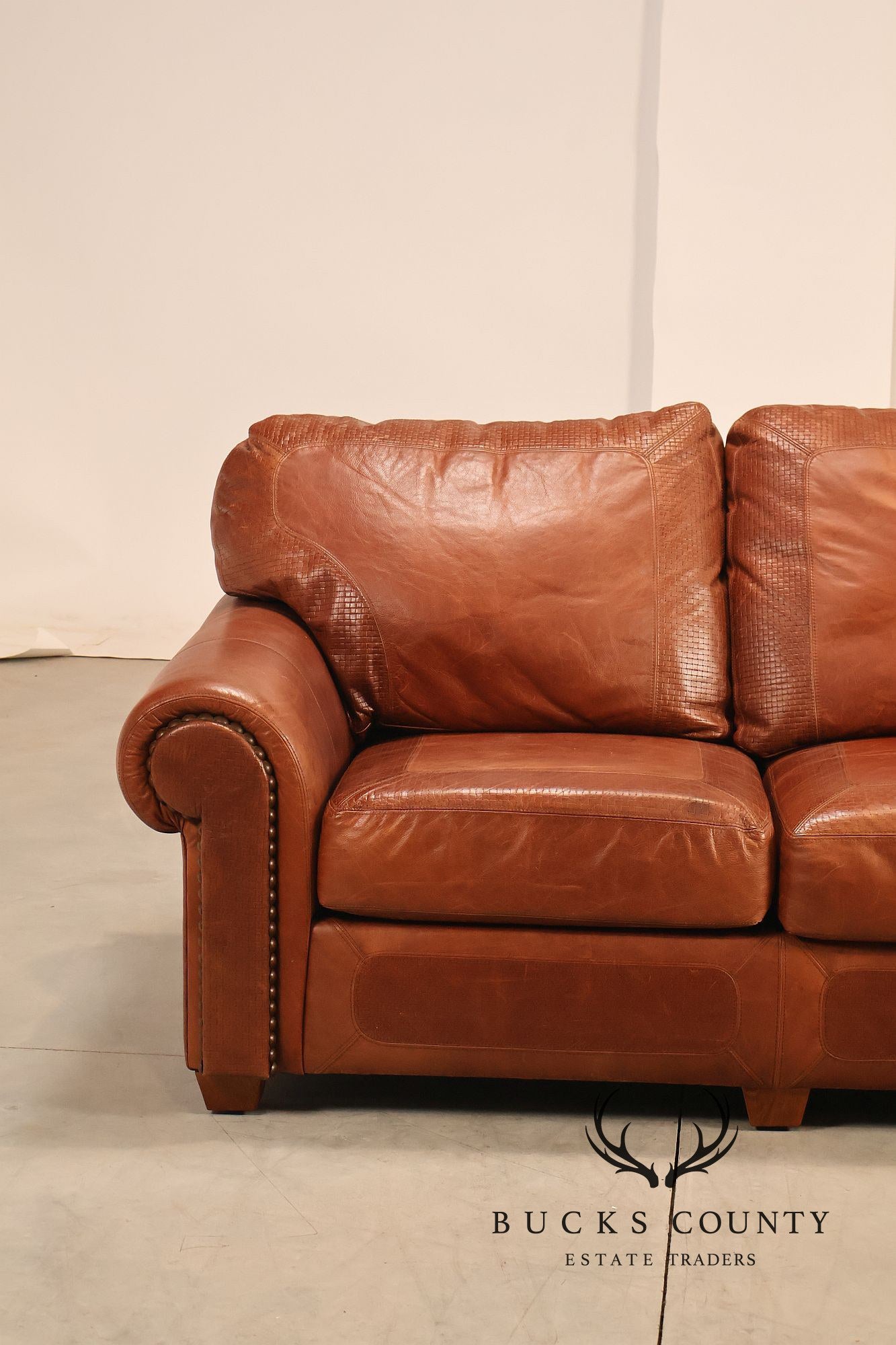 Stickley 'Santa Fe' Leather Sofa