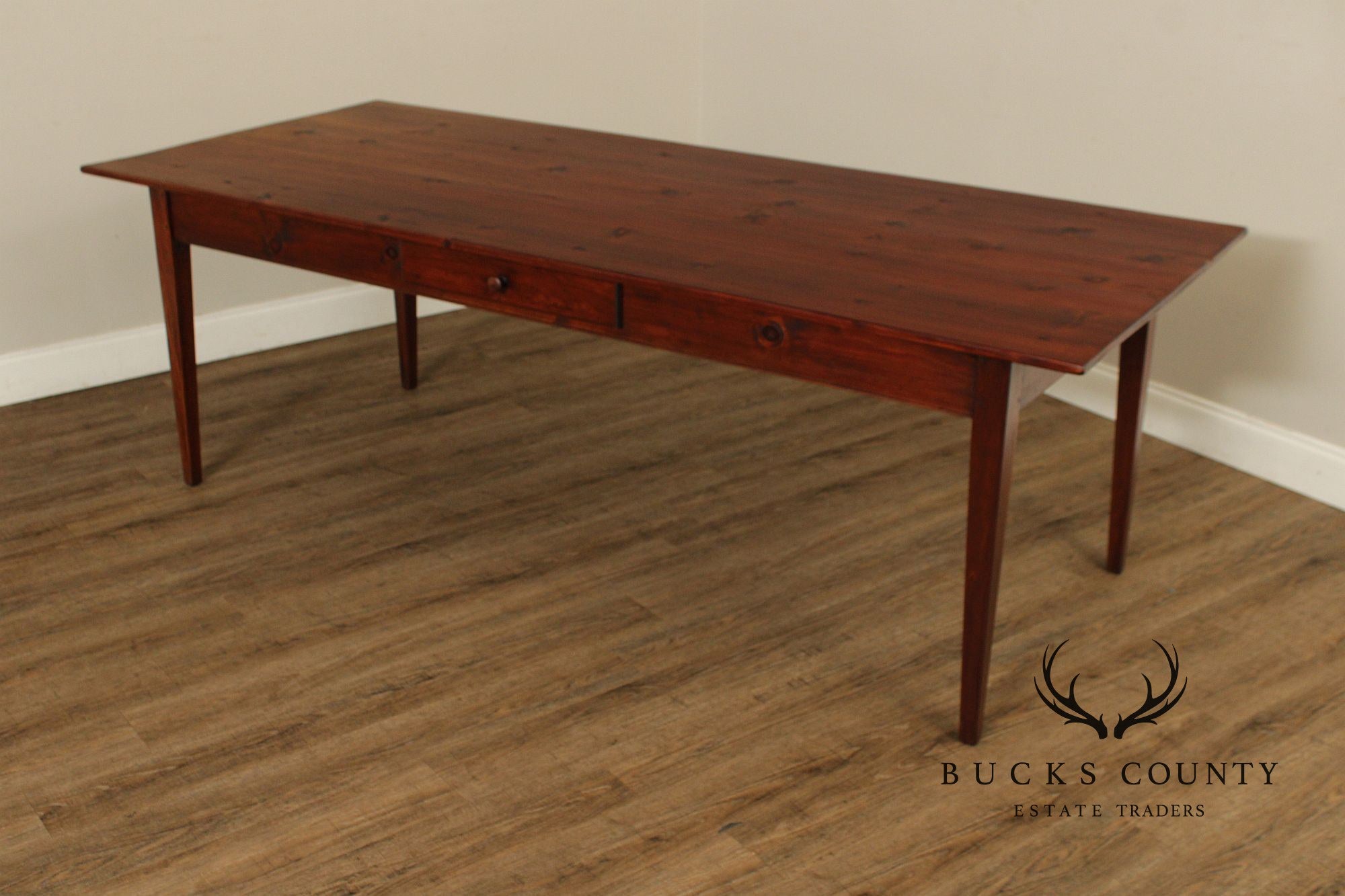 Custom Farmhouse Pine Dining Table