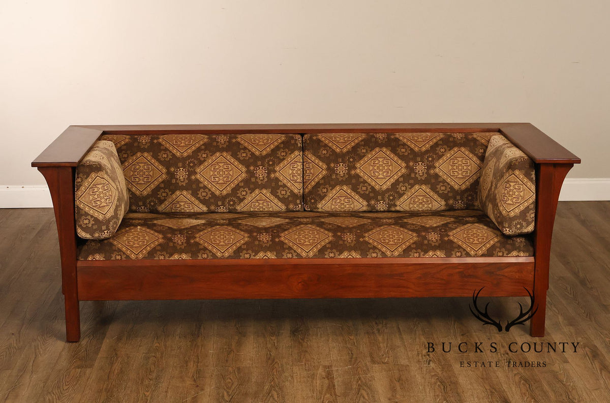 Stickley Mission Collection Cherry Prairie Settle