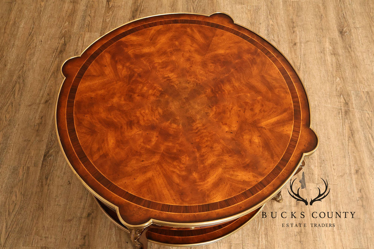Theodore Alexander 'Capital' Mahogany Coffee Table