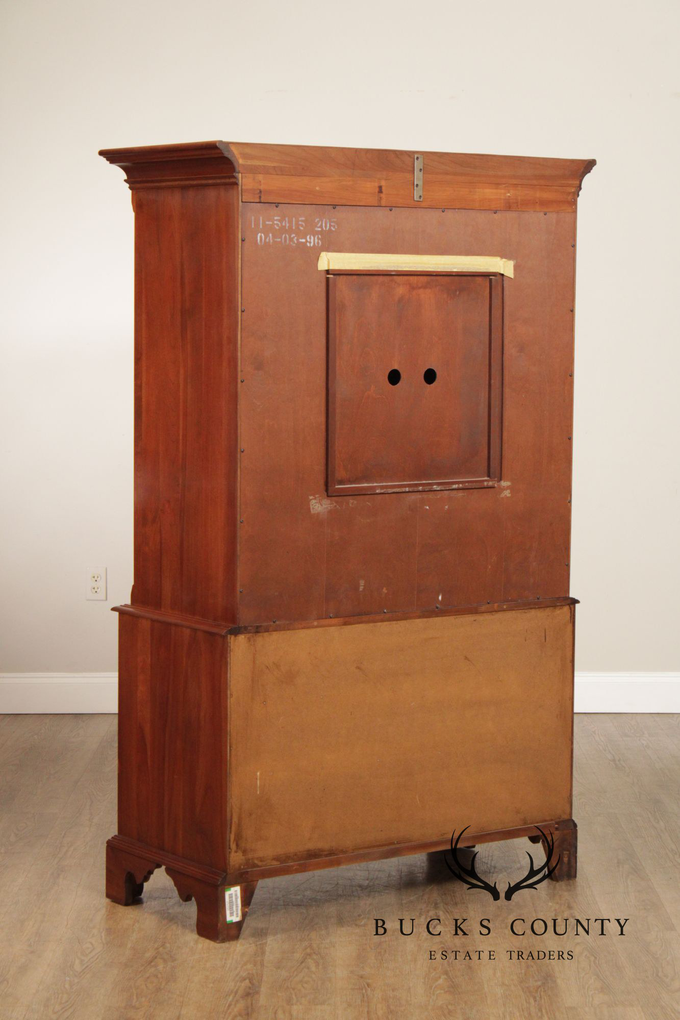 Ethan Allen 'Georgian Court' Cherry Armoire