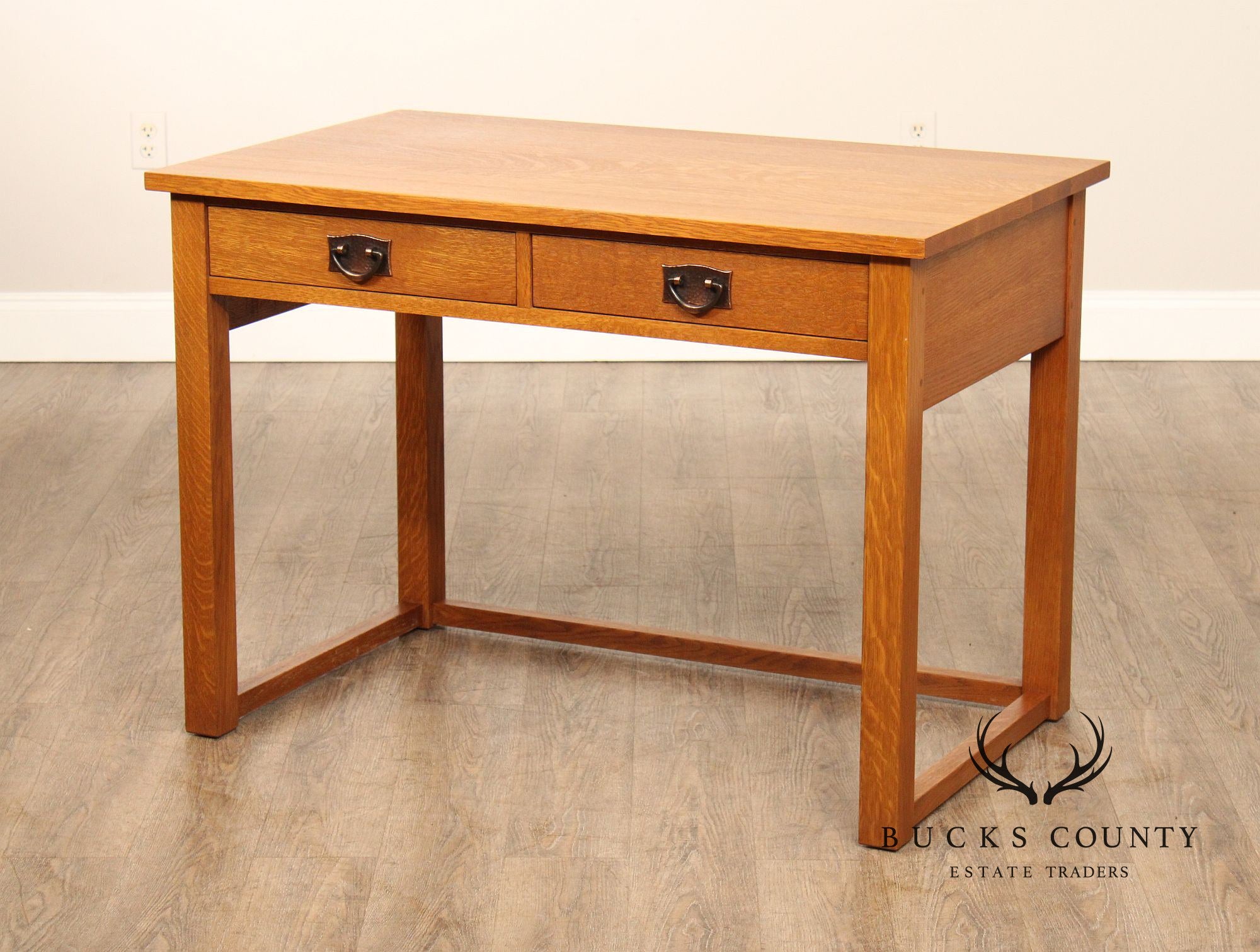 Stickley Mission Collection Oak Writing Desk