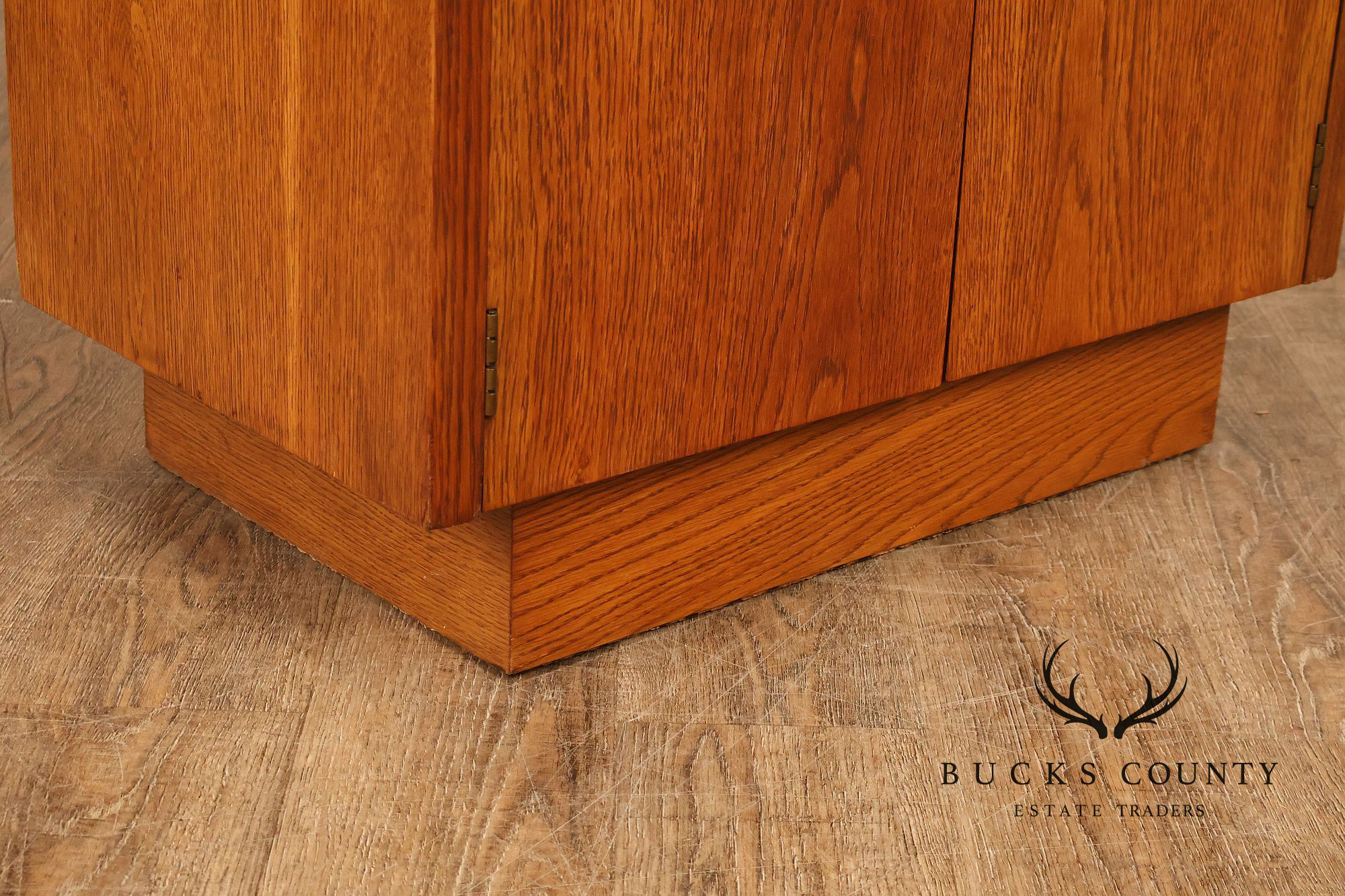 Lane Staccato Pair of Brutalist Nightstands