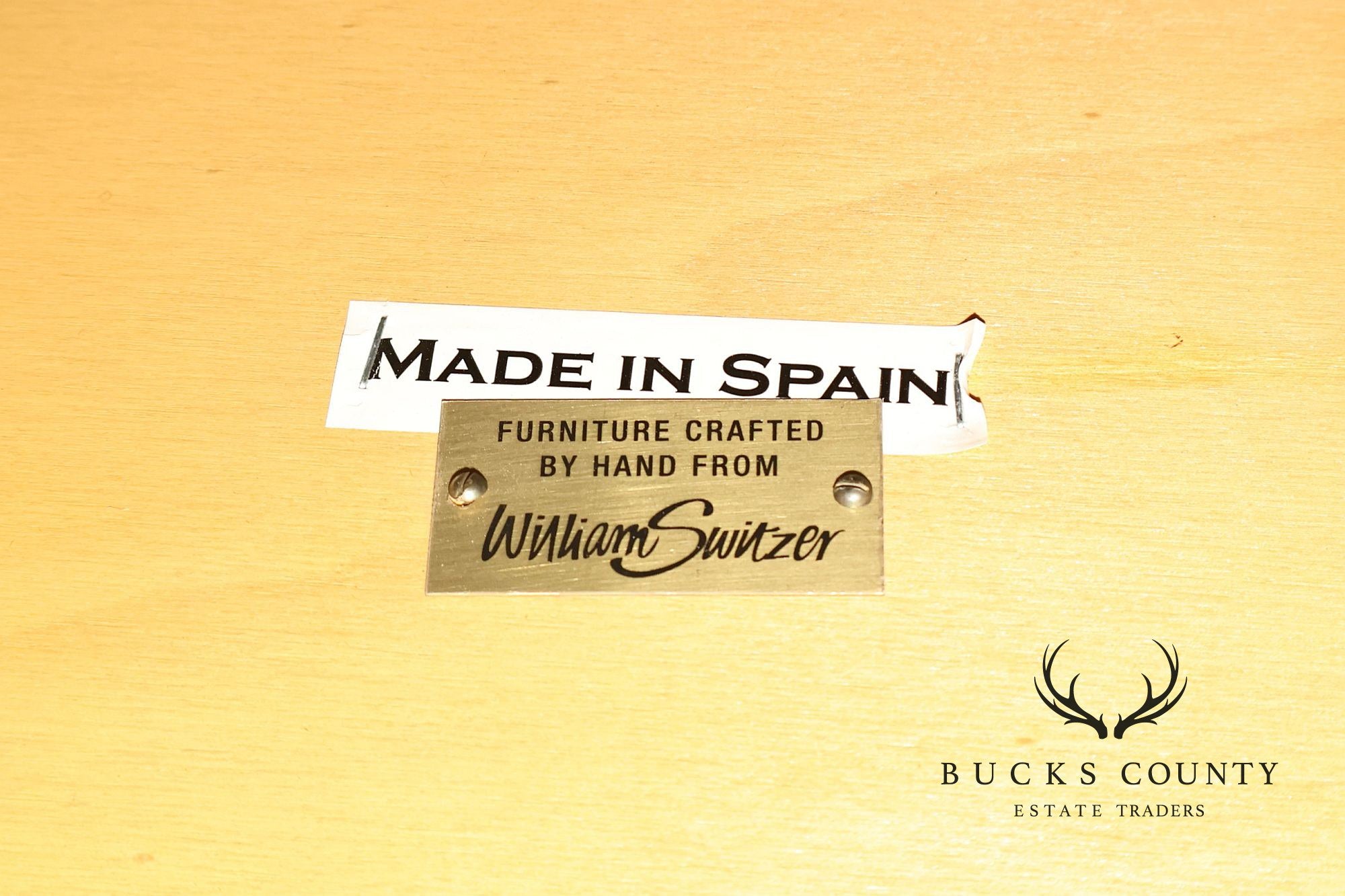 William Switzer Louis XV Zebrawood Bureau Plat Writing Desk