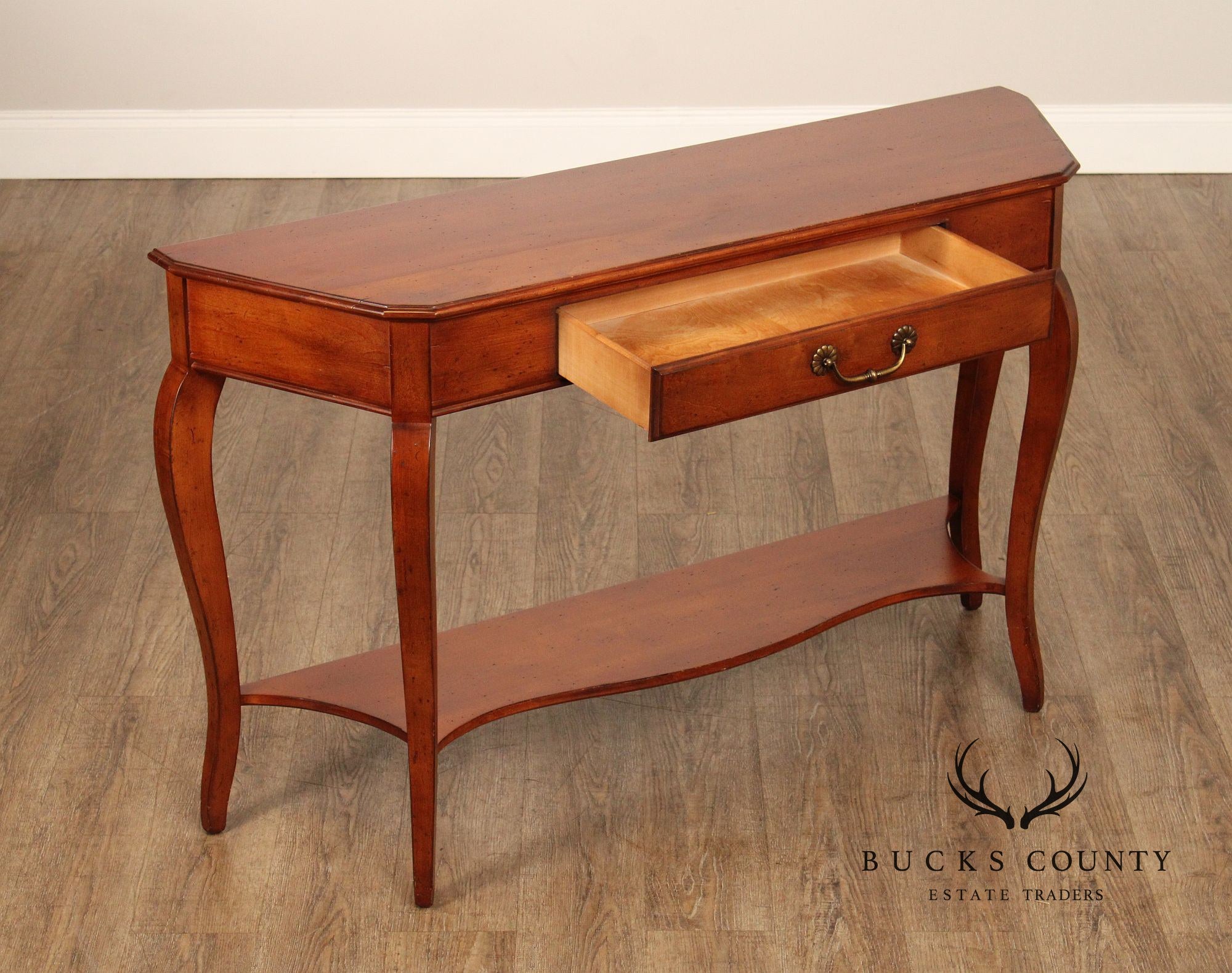 Superior Furniture Co. French Country Style Cherry Console Table