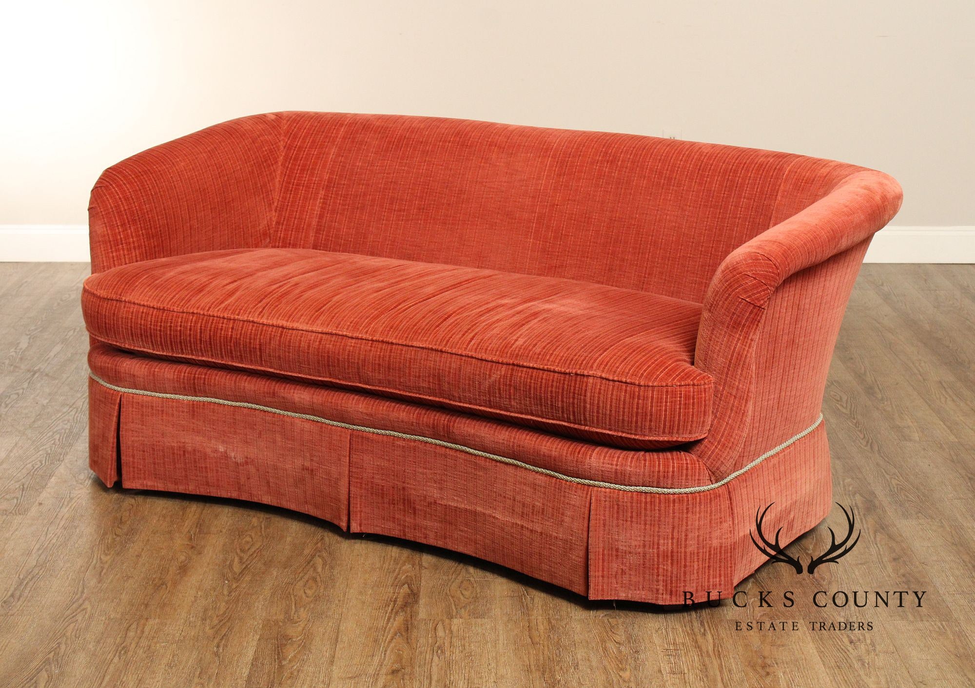 Vintage Sherrill Furniture Custom Upholstered Loveseat