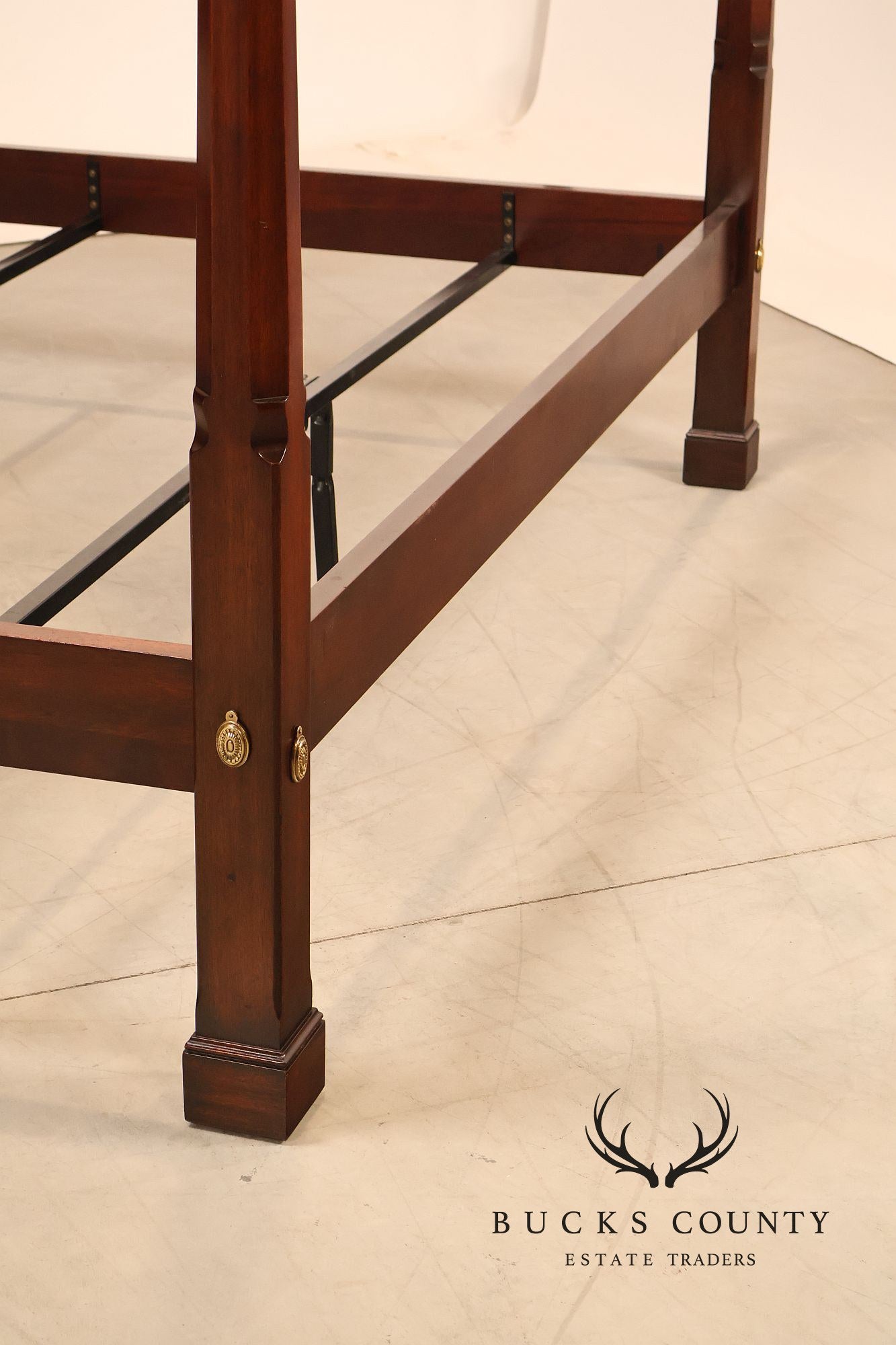 Henkel Harris Solid Mahogany King Size Poster Bed