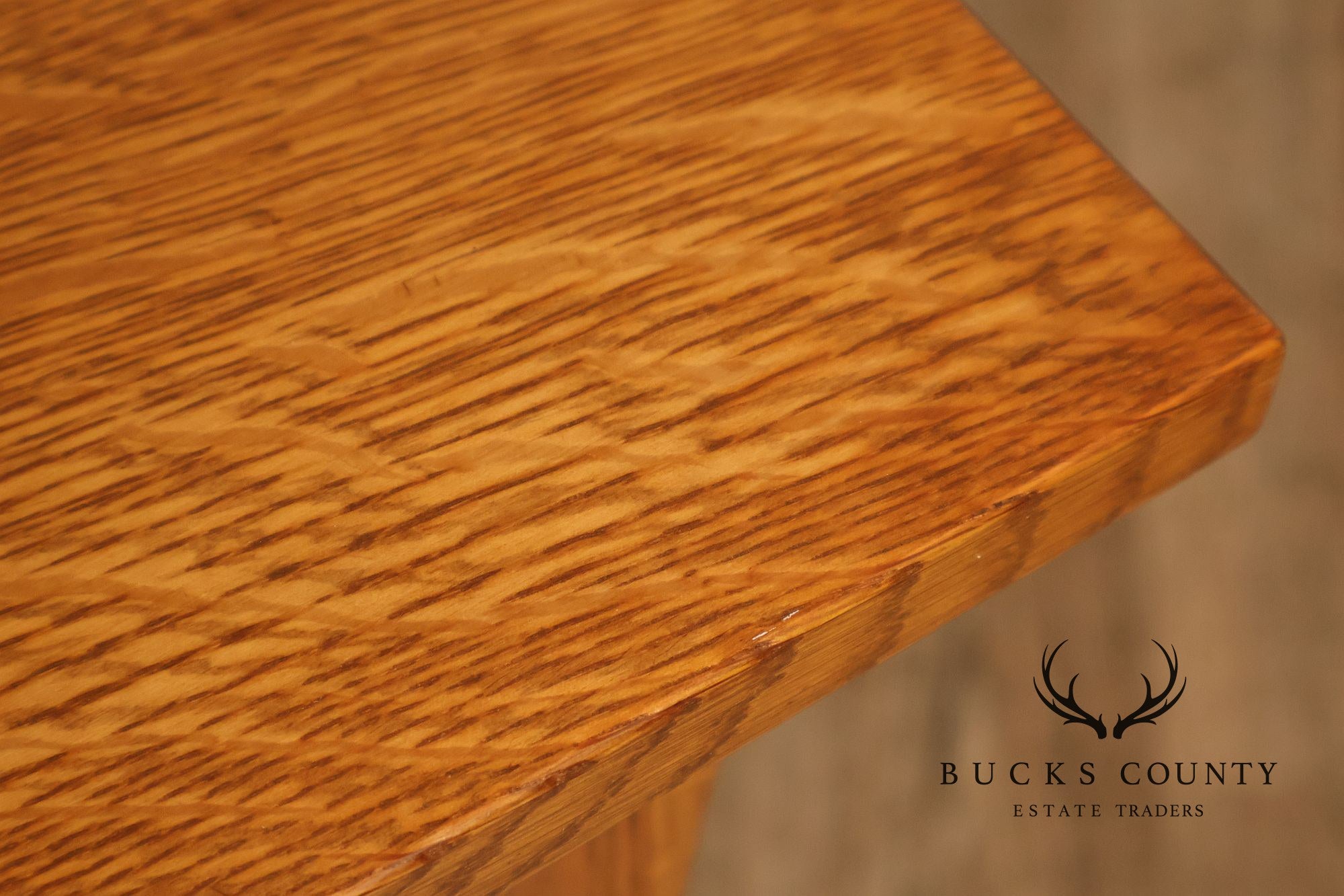 Stickley Mission Collection Oak Spindle Lamp Table