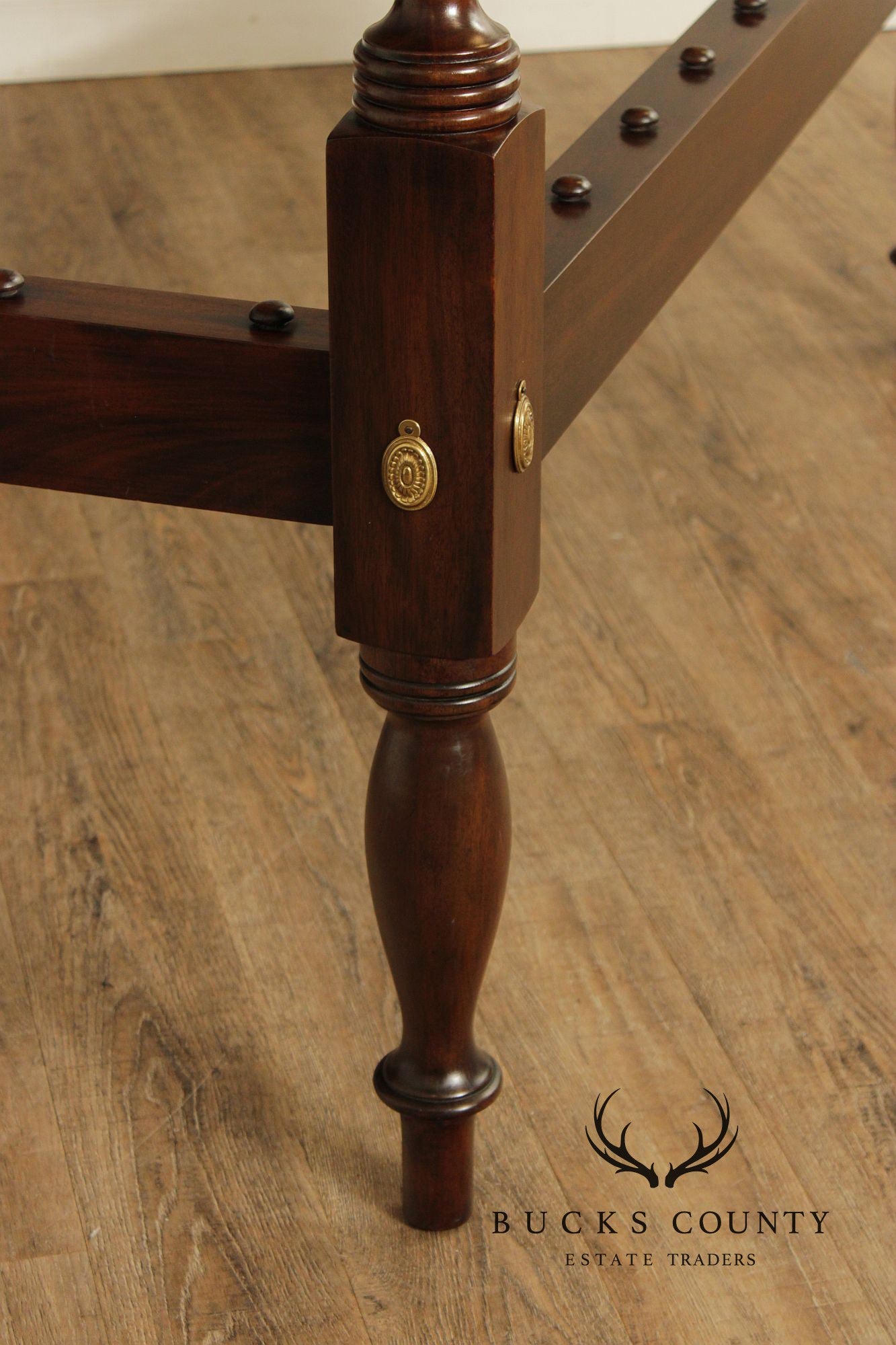 Henkel Harris Mahogany Queen Poster Bed