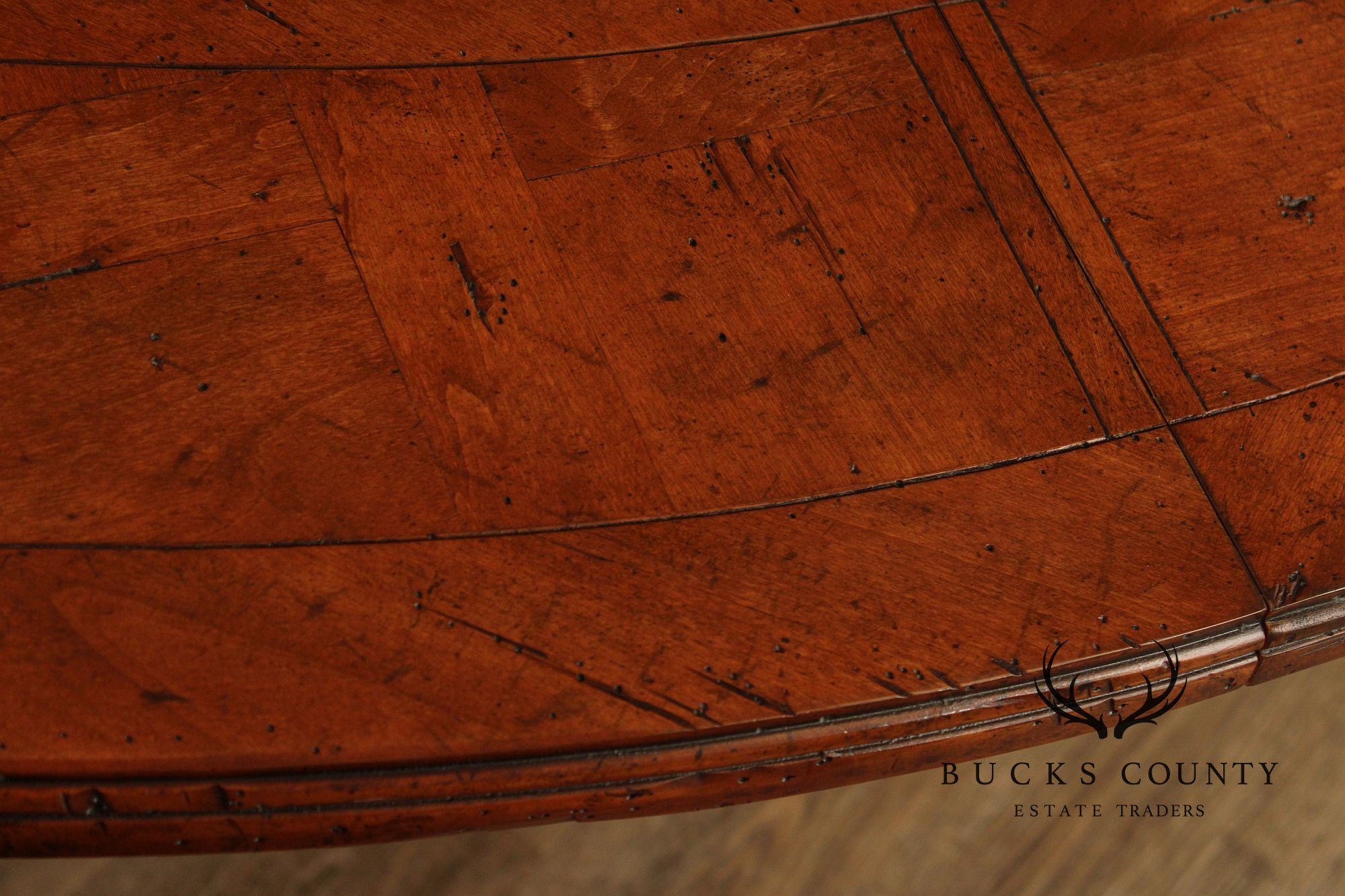 Guy Chaddock Expandable Round Pedestal Dining Table