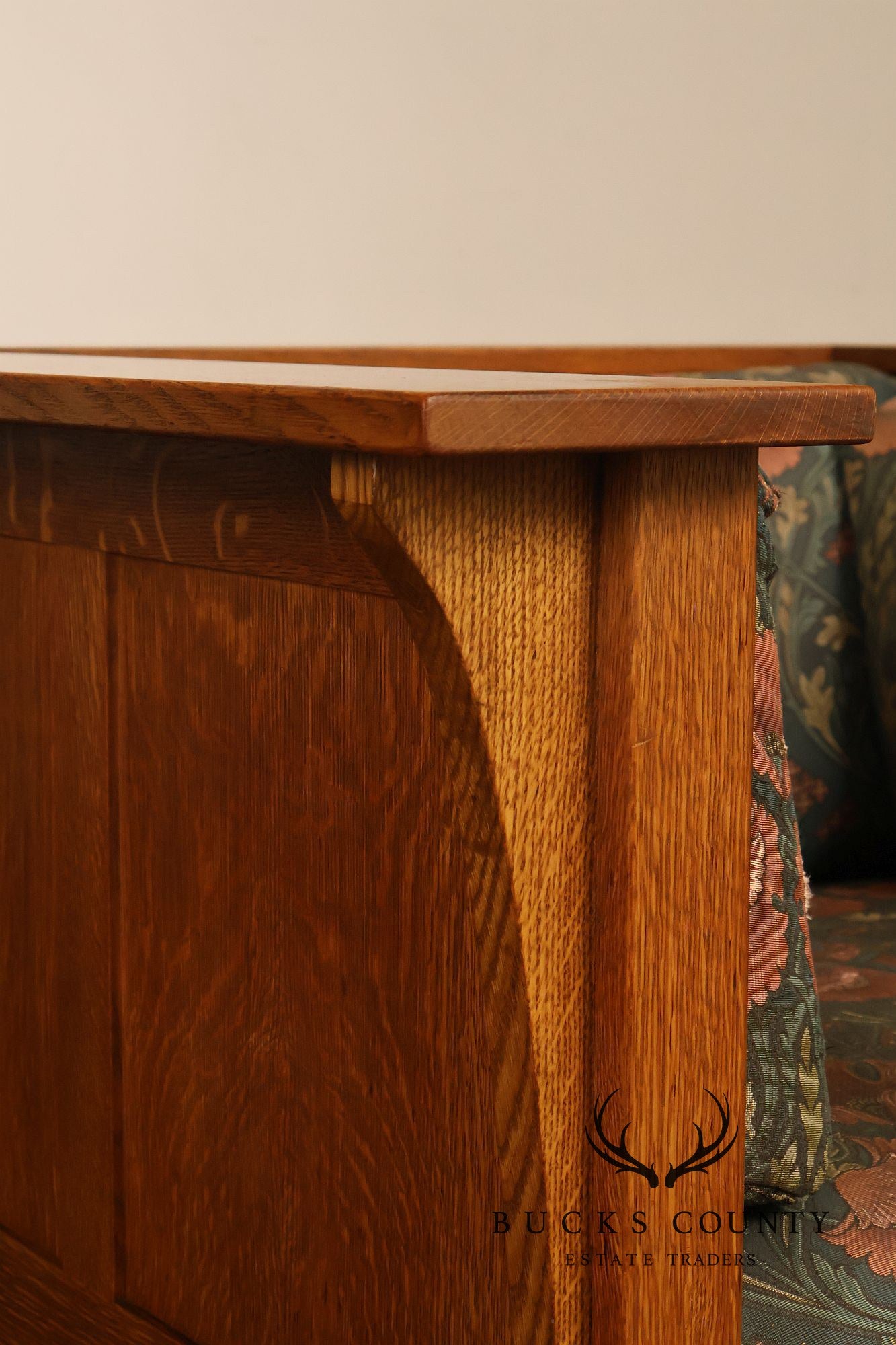 Stickley Mission Collection Pair of Oak Prairie Chairs