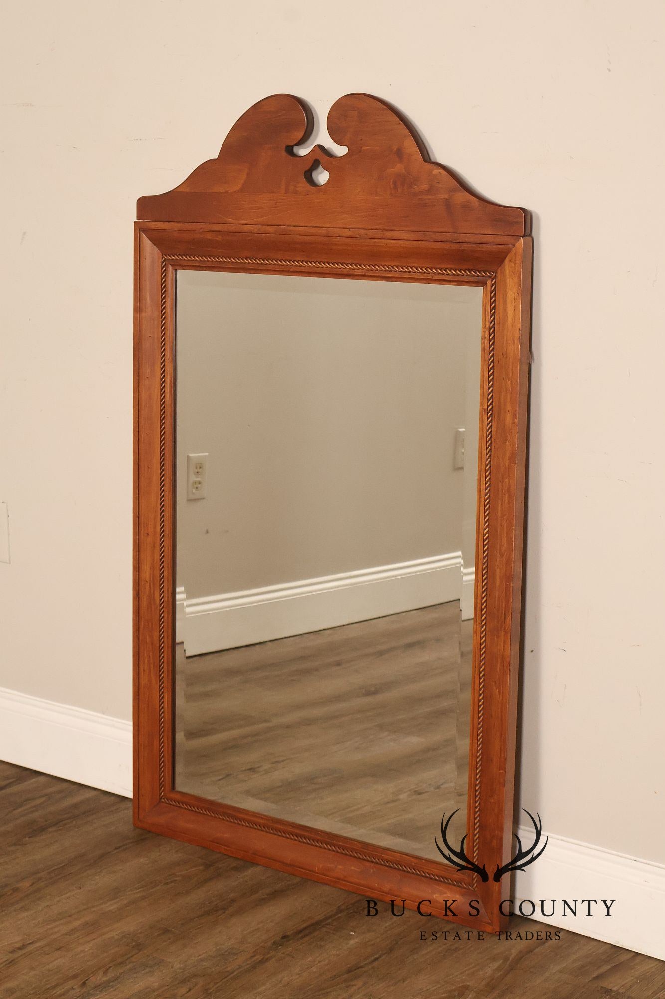 Ethan Allen 'Country Crossings' Maple Wall Mirror